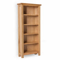 London Oak Slim Bookcase