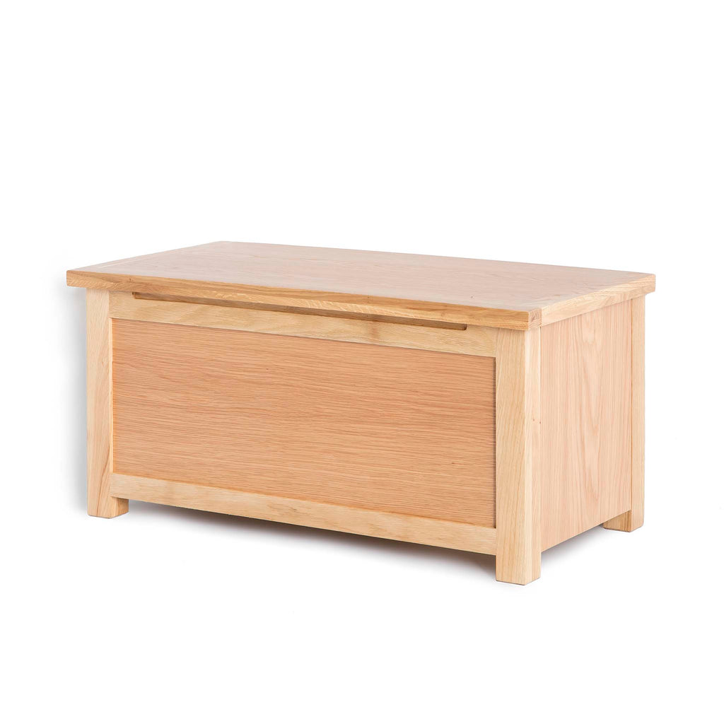 London Oak Blanket Box