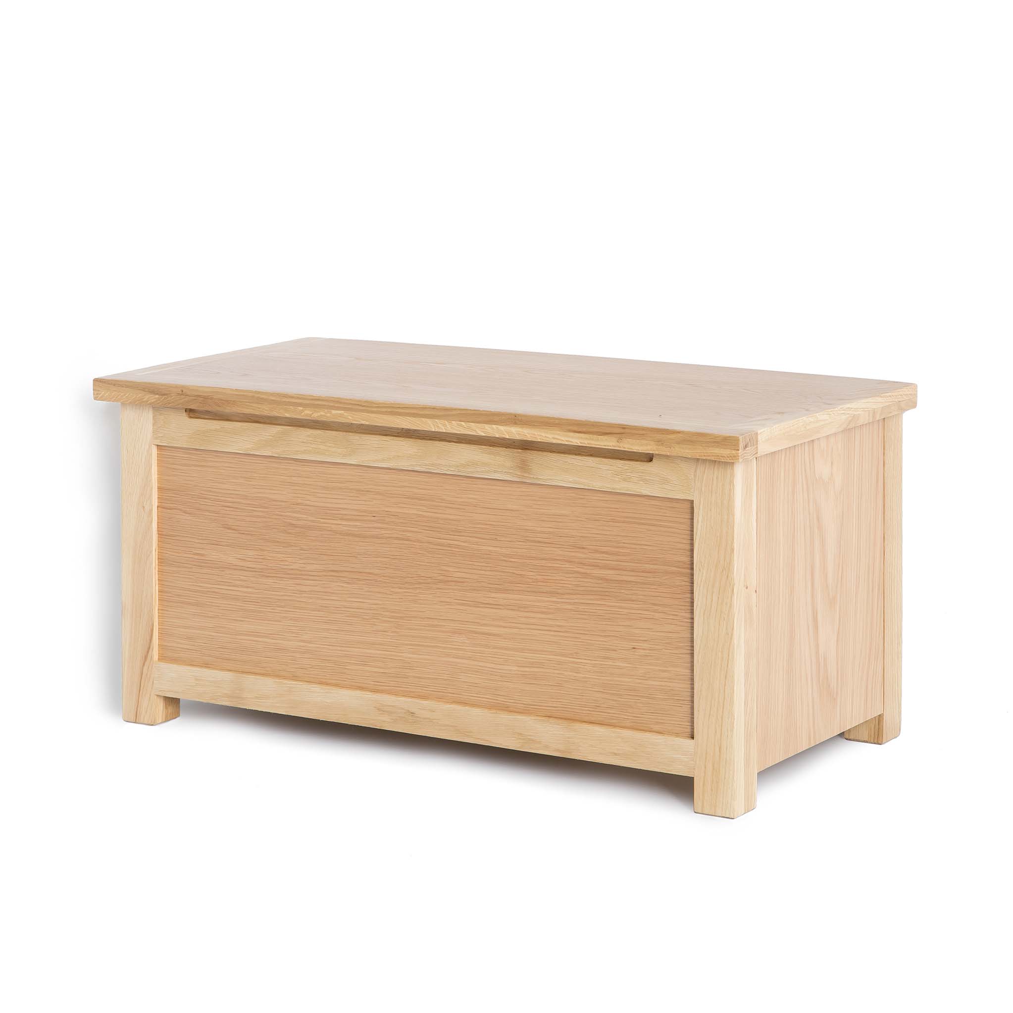 London Oak Blanket Box