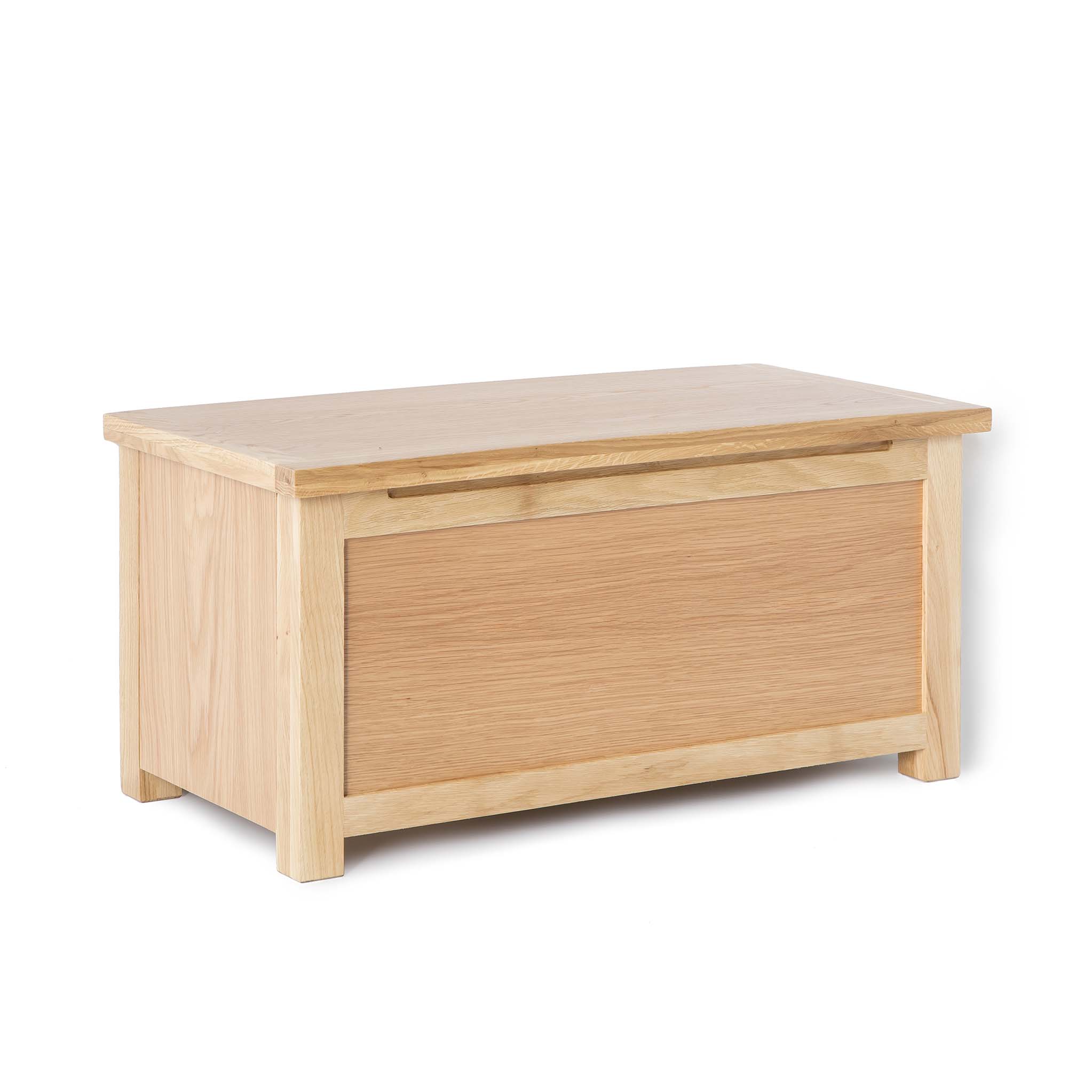 London Oak Blanket Box