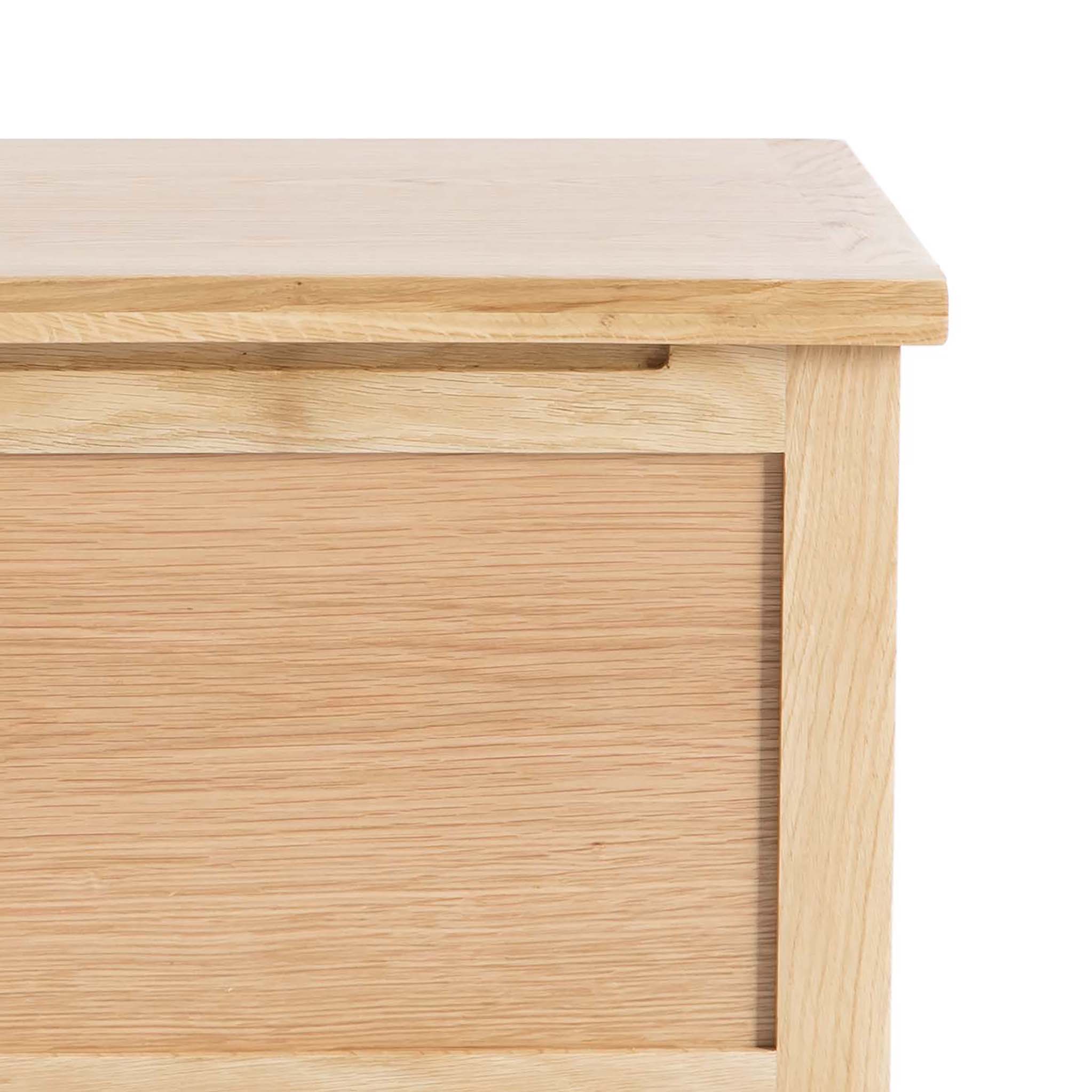 London Oak Blanket Box