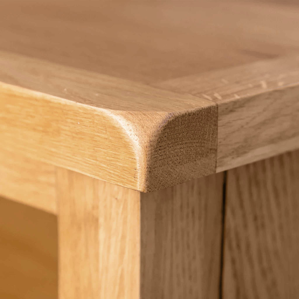 Surrey Oak Corner TV Stand
