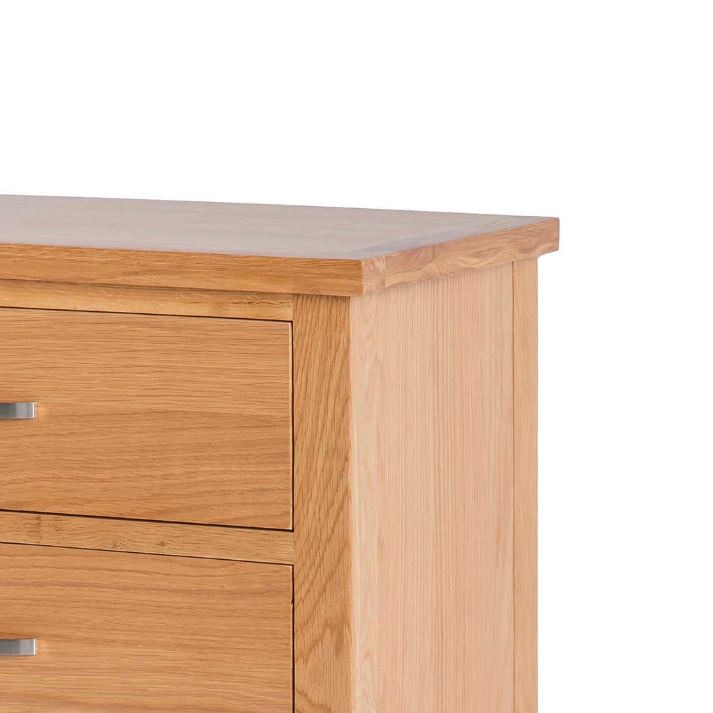 London Oak 4 Drawer Chest