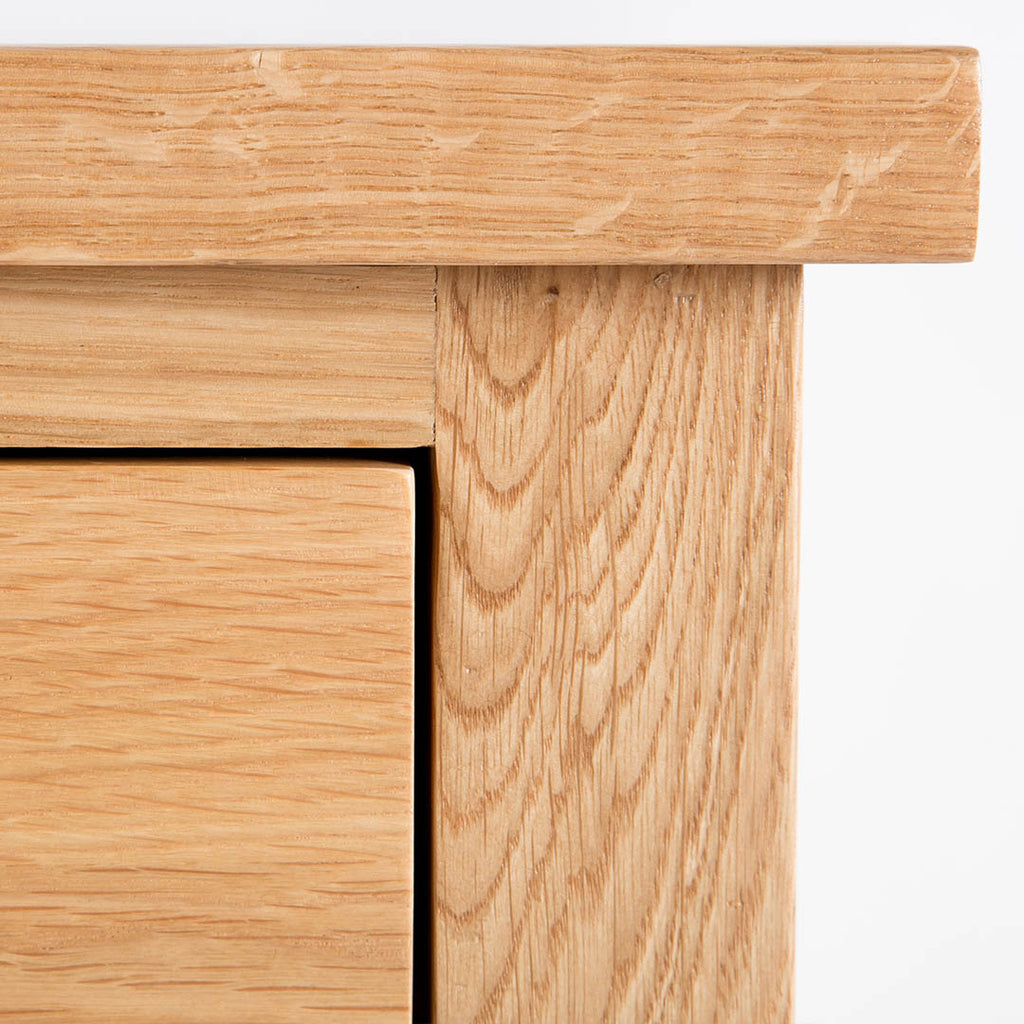 London Oak 5 Drawer Chest