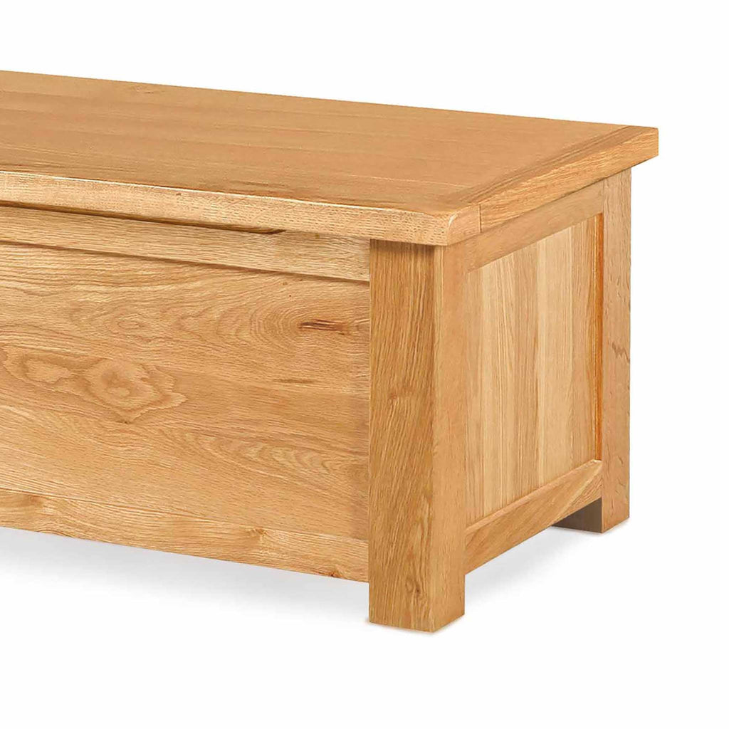 Lanner Oak Blanket Box