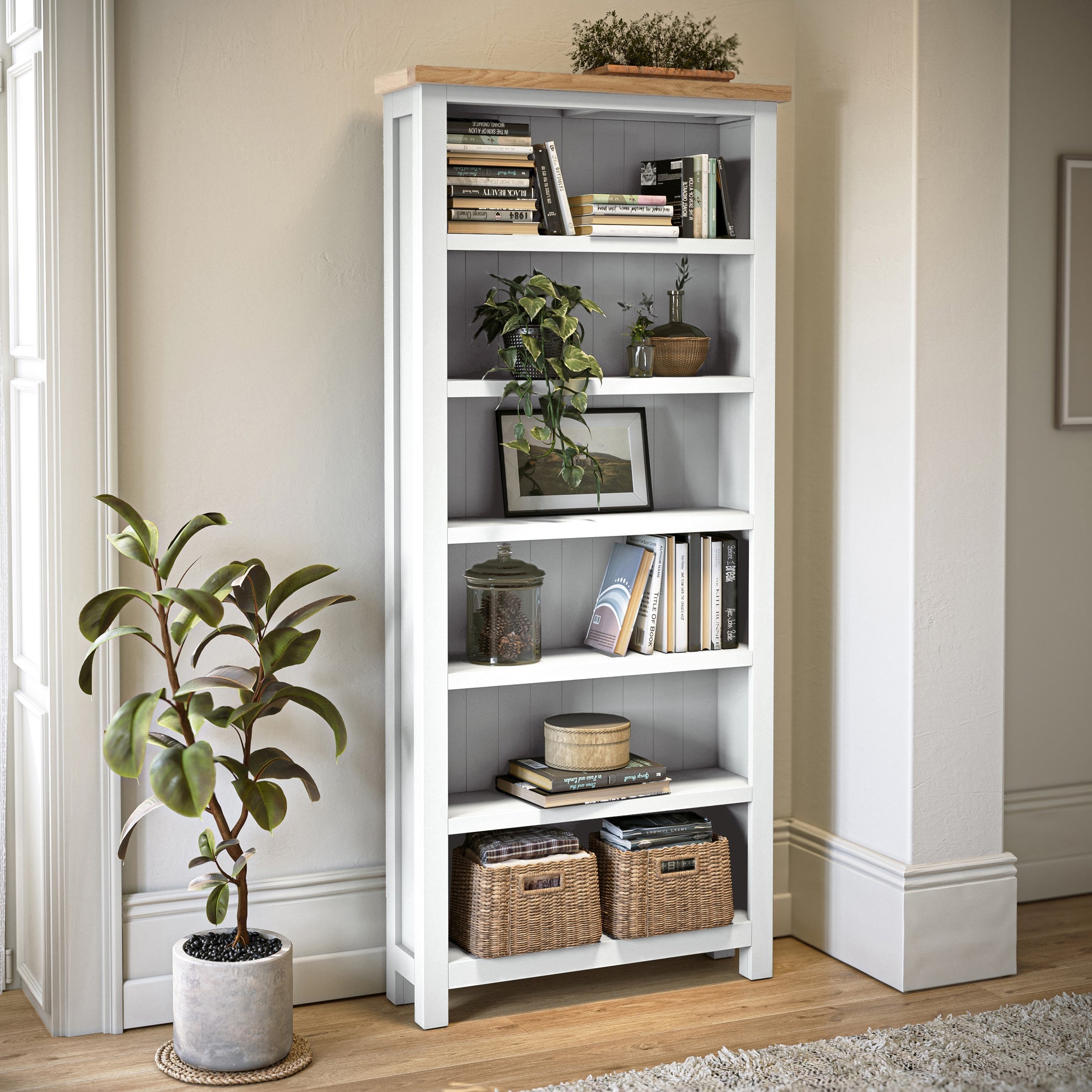 Farro Large Bookcase
