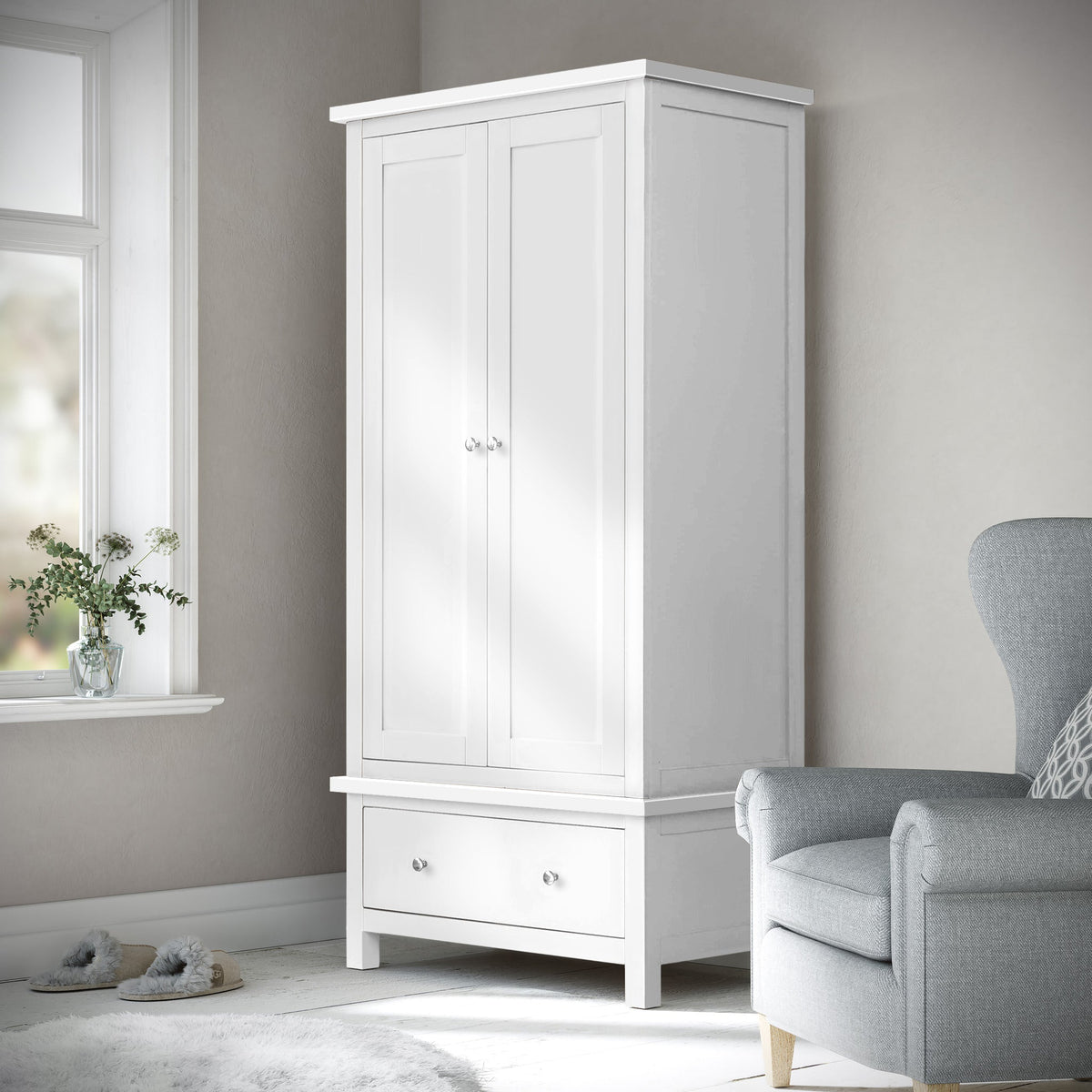 Cornish Double Wardrobe