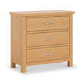London Oak 3 Drawer Chest
