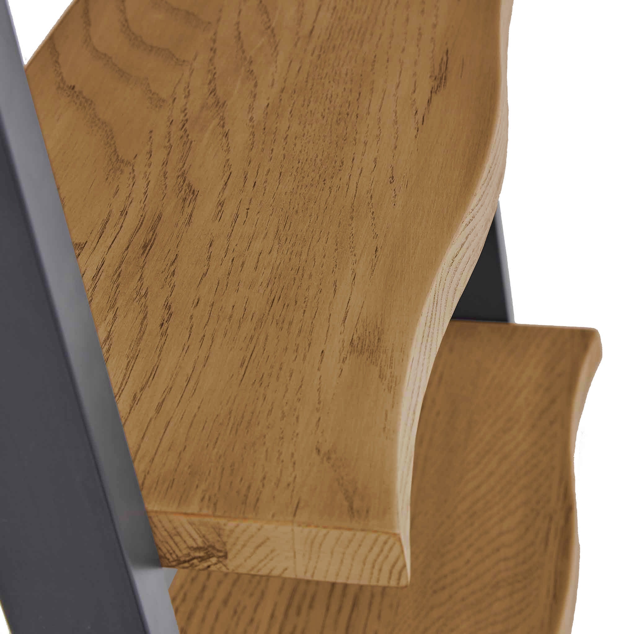 Isaac Oak Ladder Bookcase