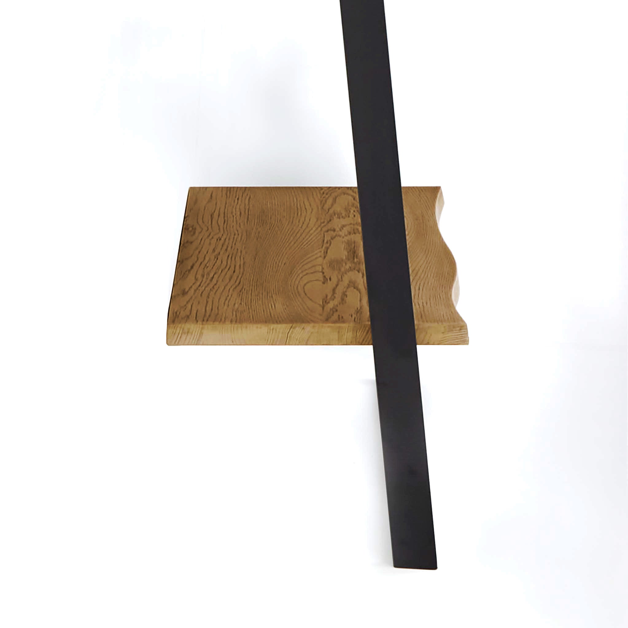 Isaac Oak Ladder Bookcase