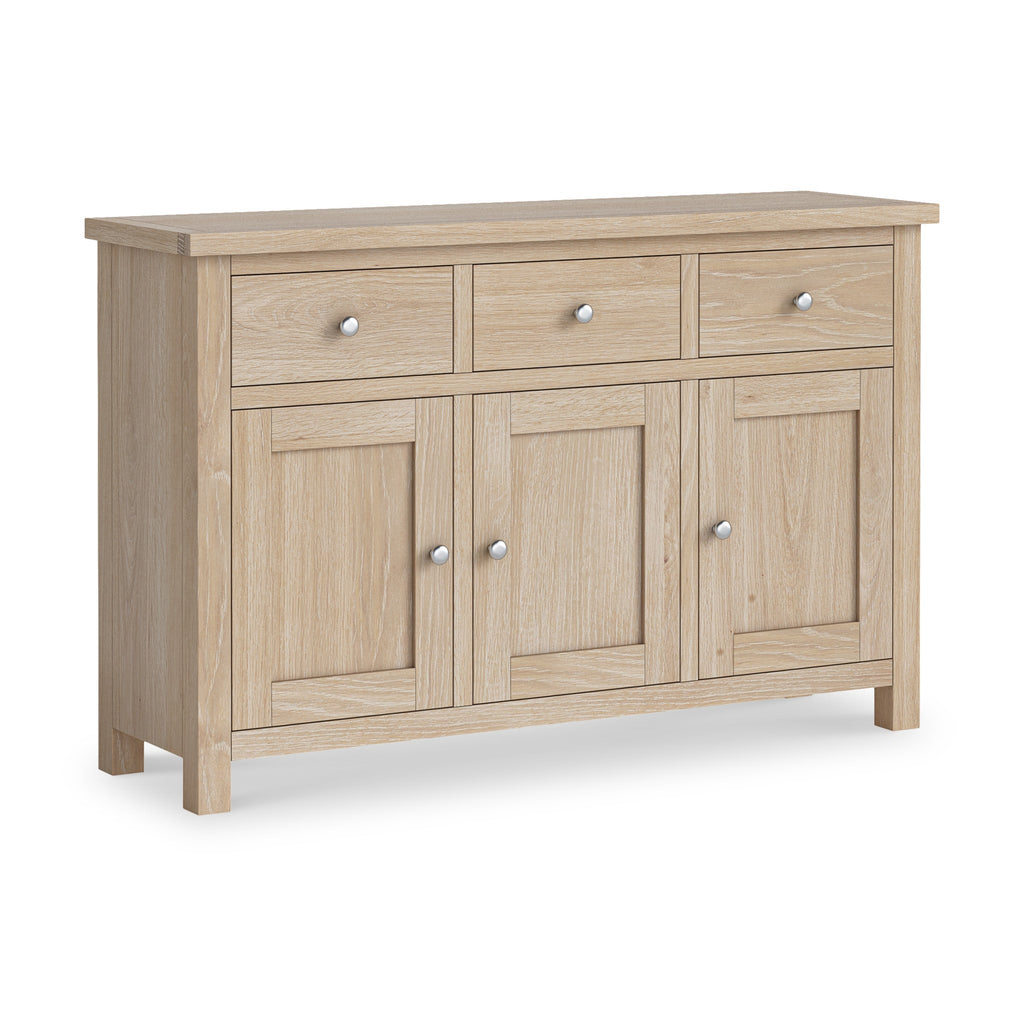 Farro Washed Oak Large Sideboard