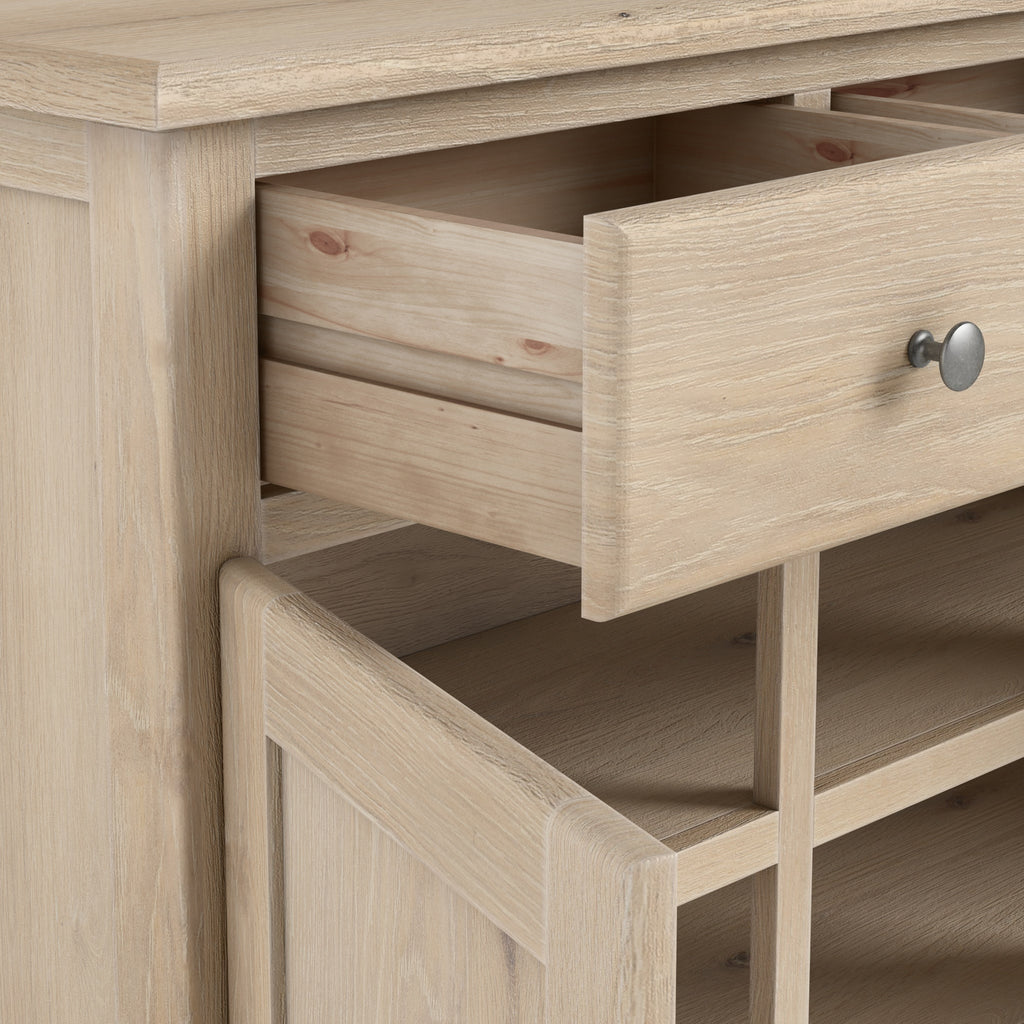 Celine Washed Oak Small Sideboard