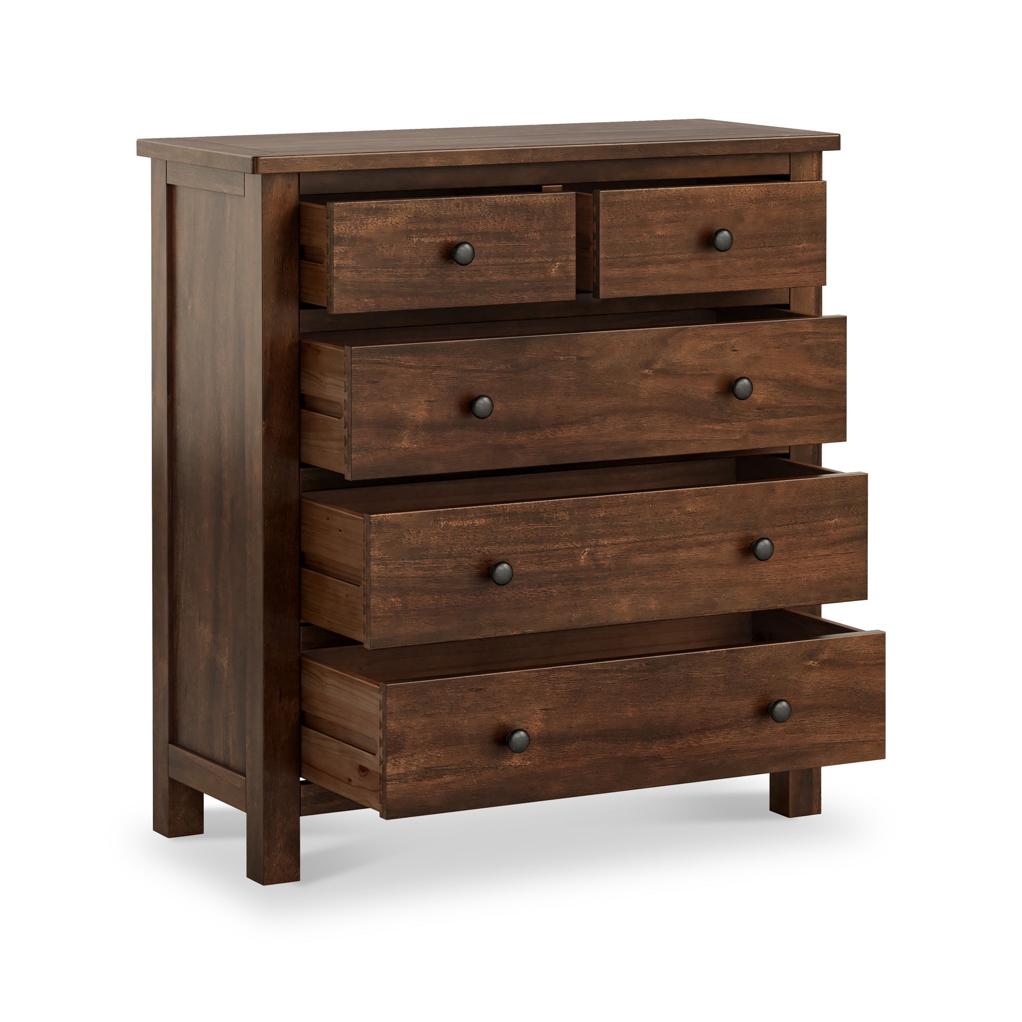 Duchy Acacia 2 over 3 Drawers Chest