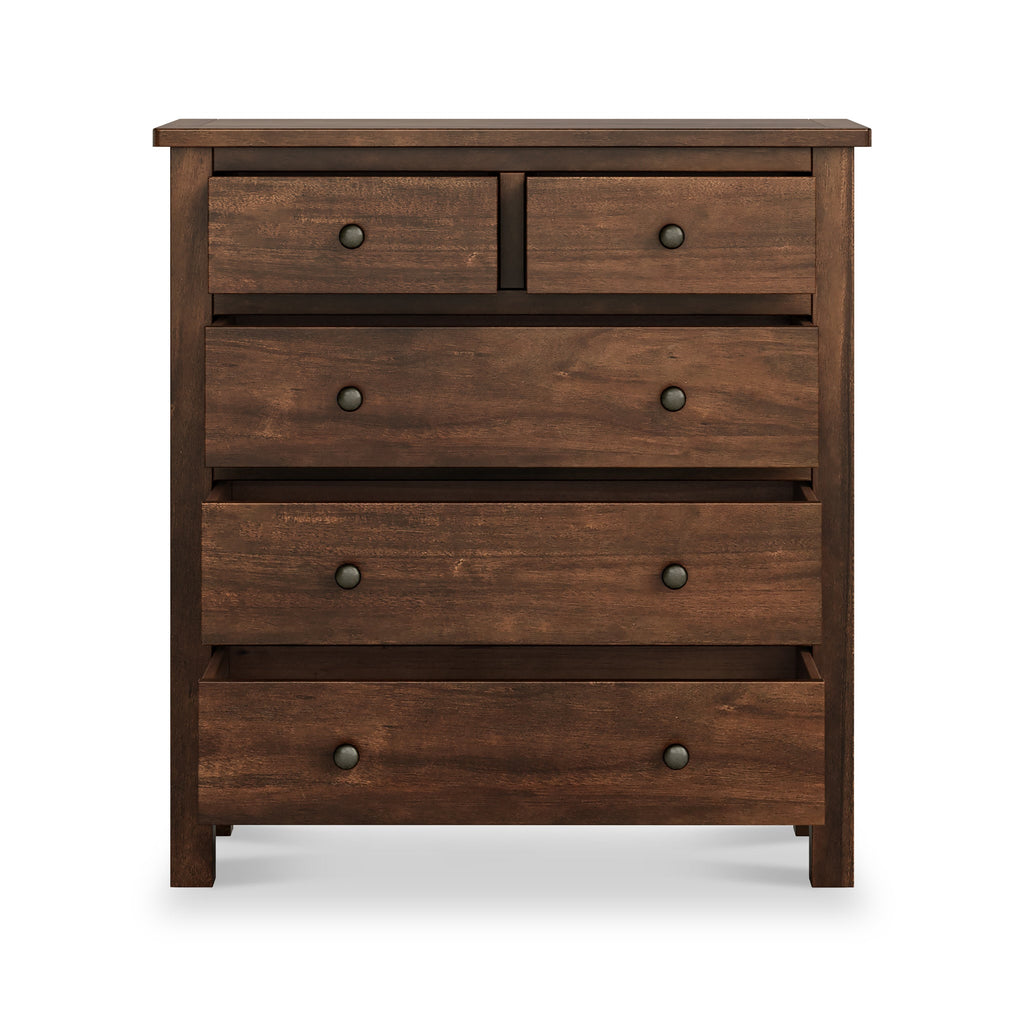 Duchy Acacia 2 over 3 Drawers Chest