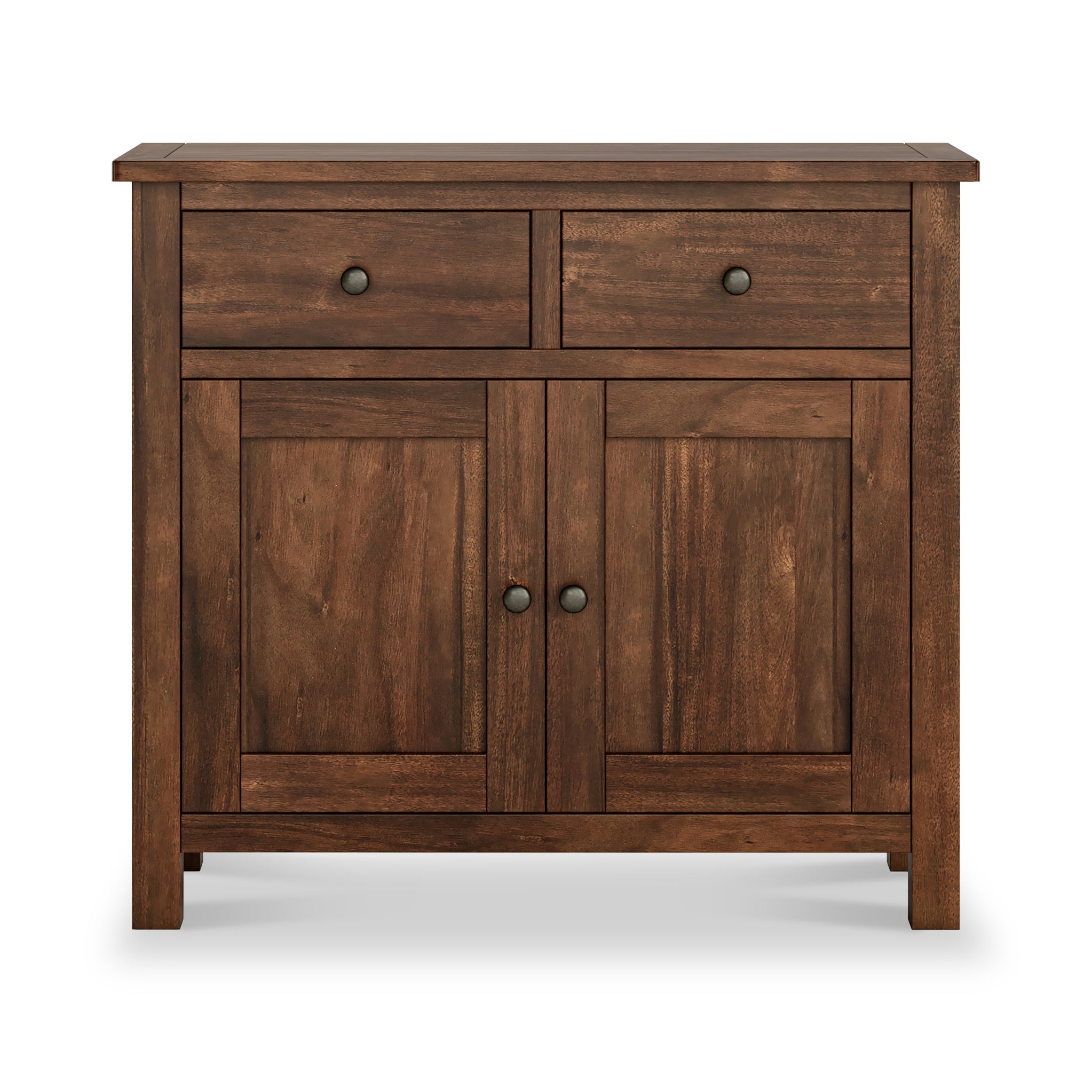 Duchy Acacia 2 Drawer Small Sideboard