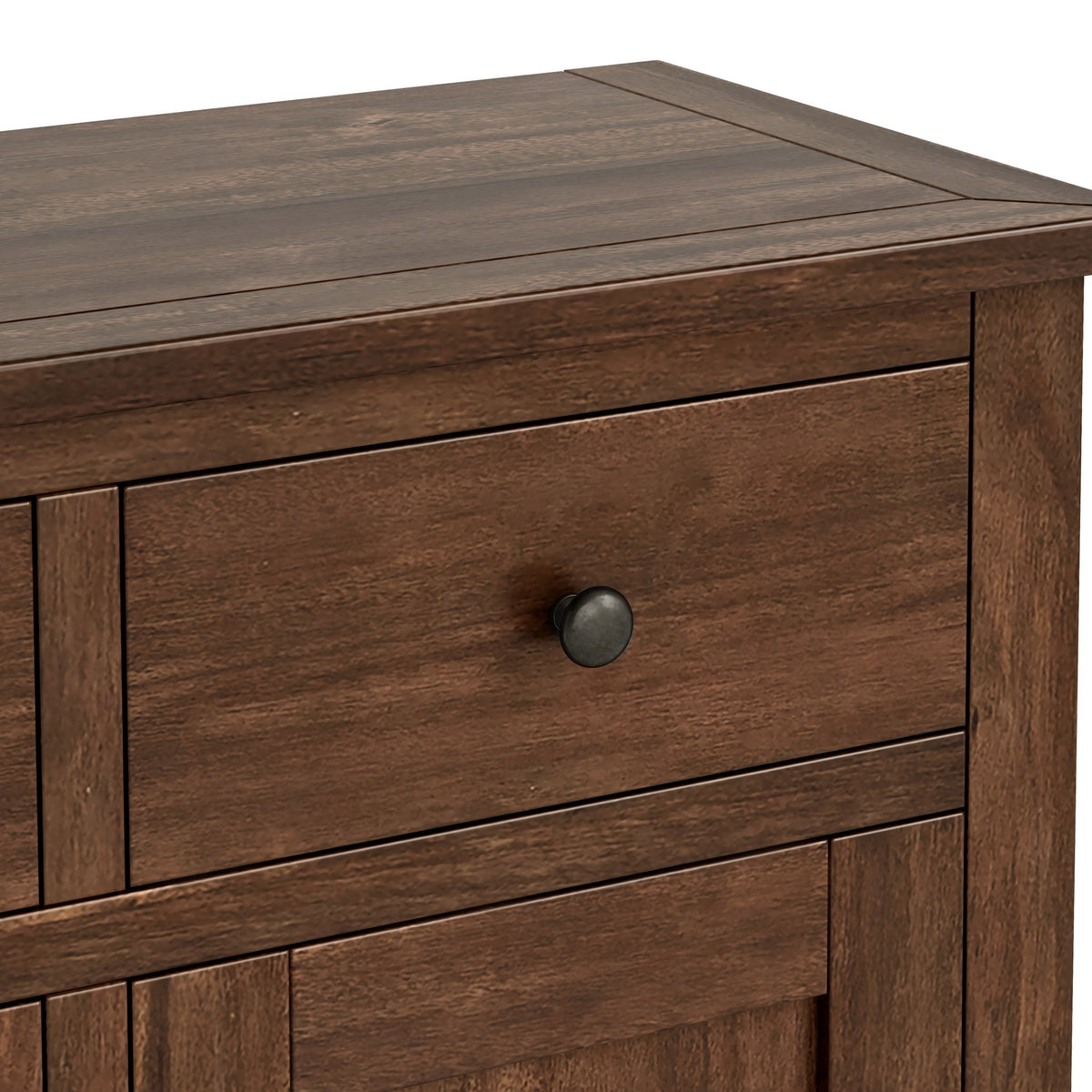 Duchy Acacia 3 Drawer Large Sideboard