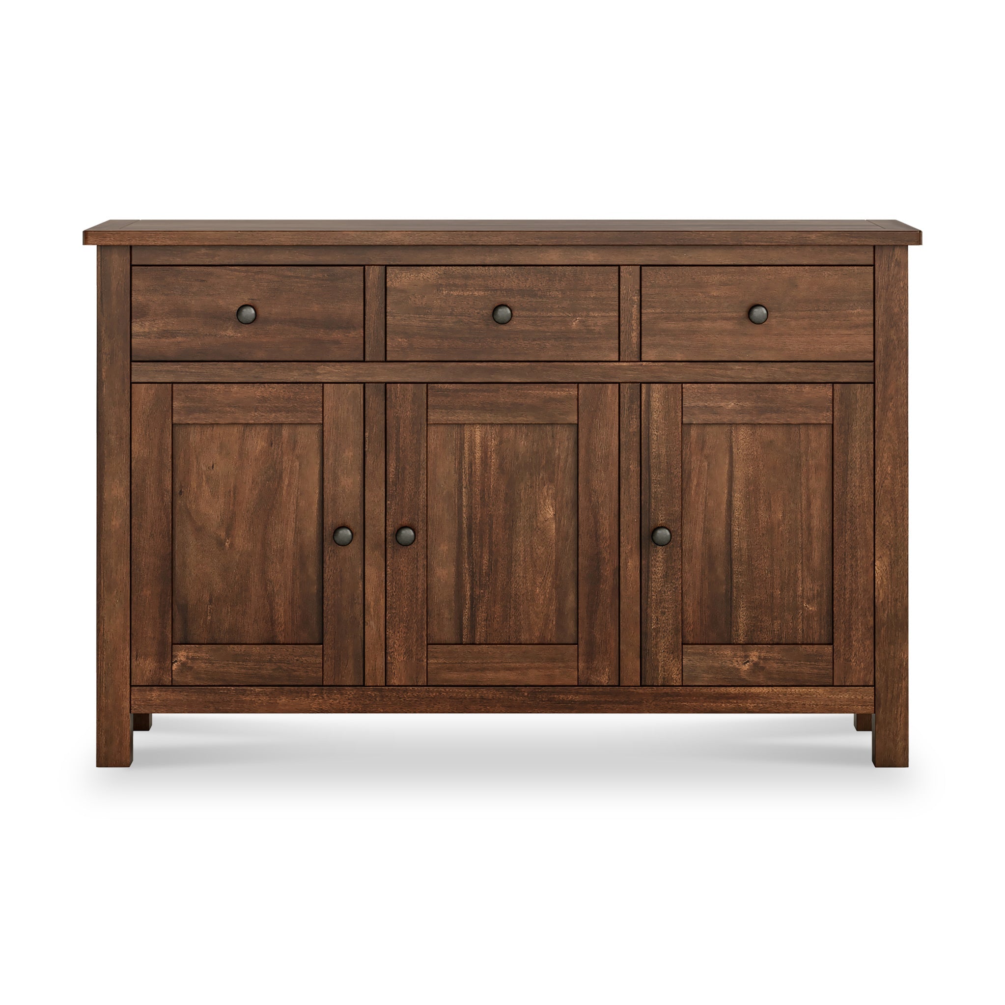 Duchy Acacia 3 Drawer Large Sideboard