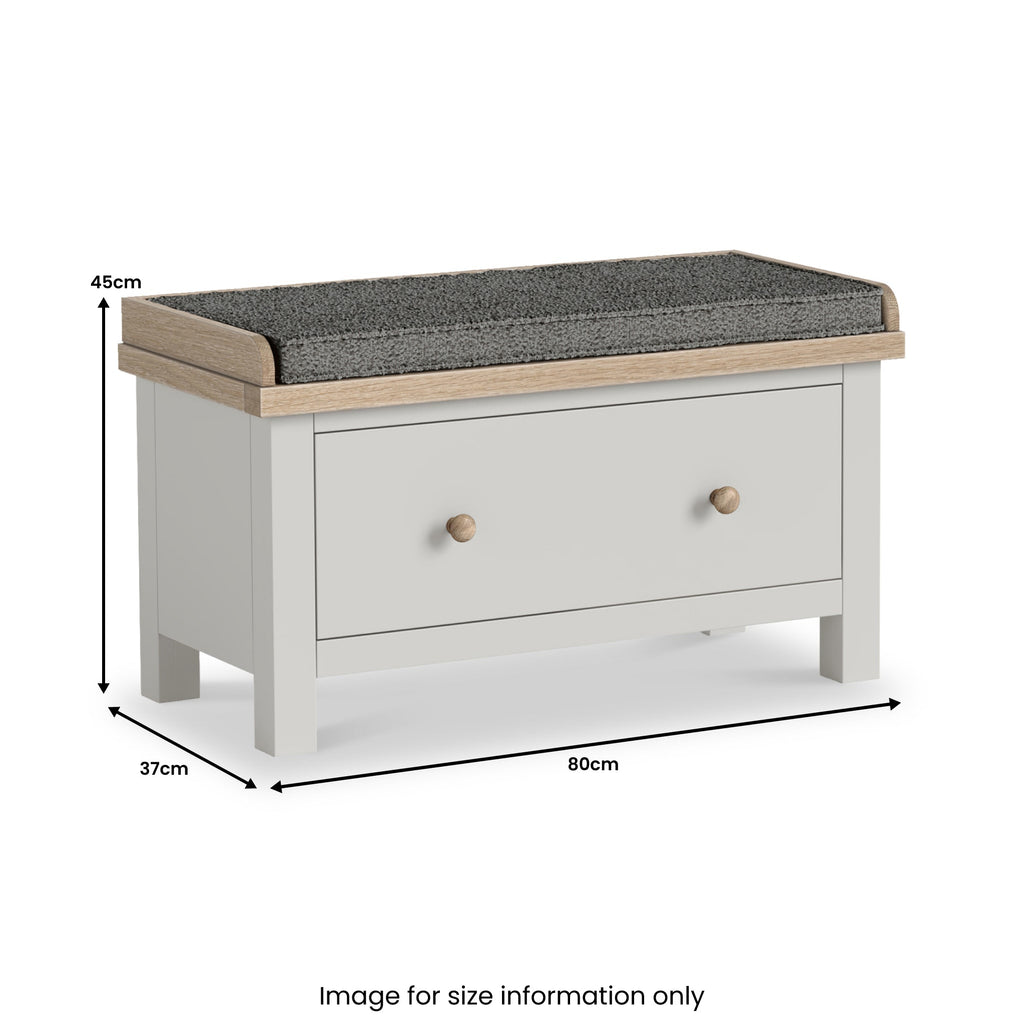 Trelan Storage Bench with Drawer