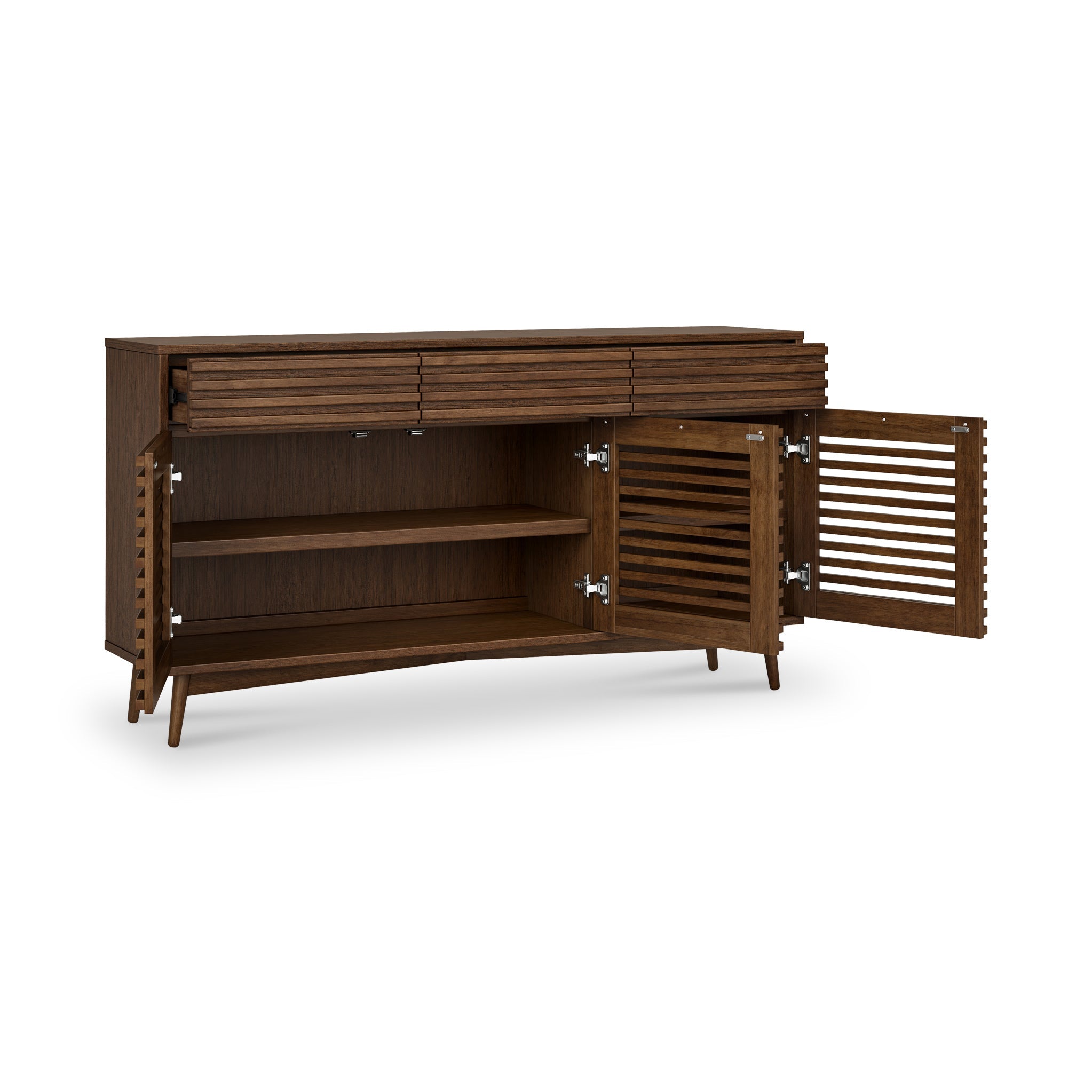 Kari Dark Oak 3 Door 3 Drawer Sideboard