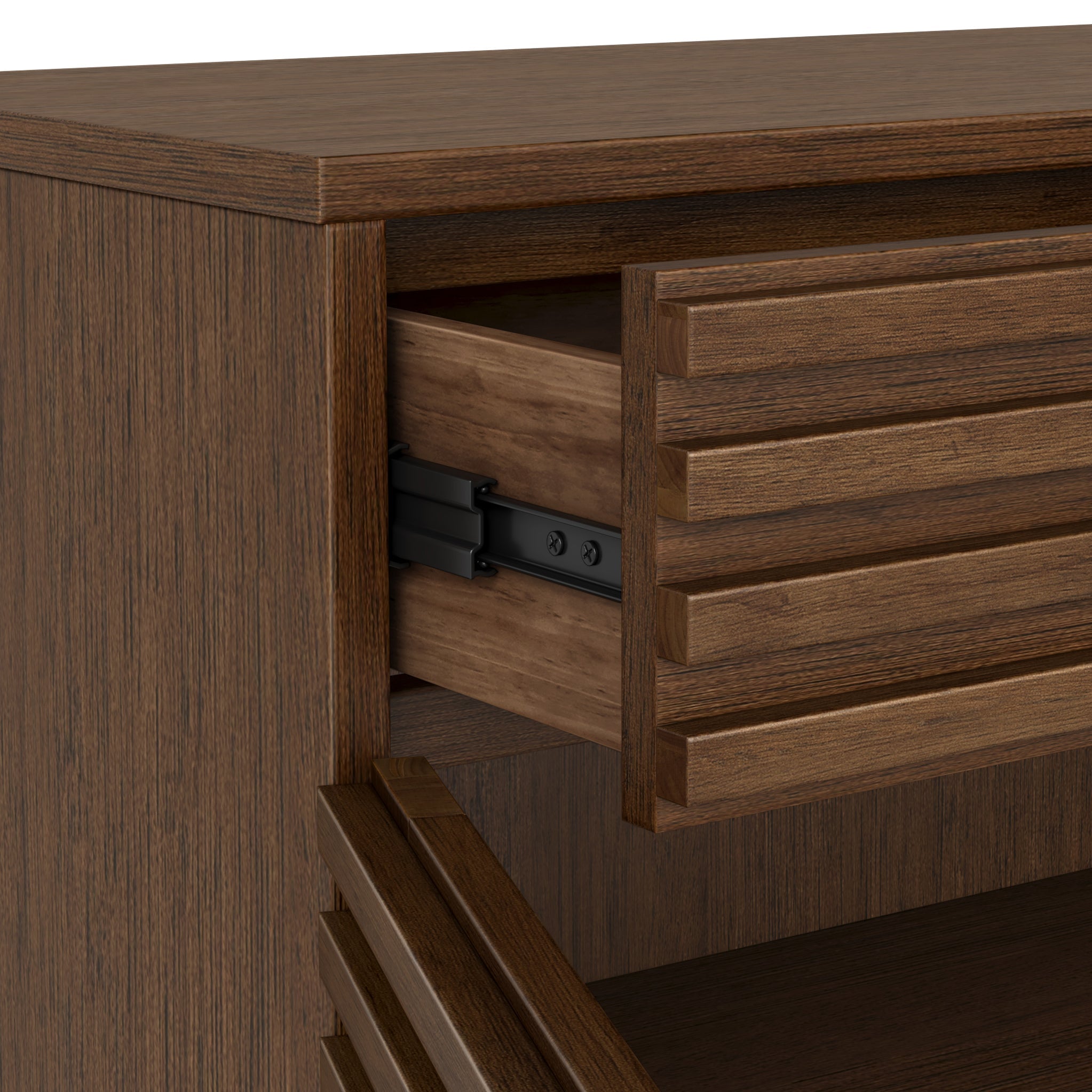 Kari Dark Oak 3 Door 3 Drawer Sideboard