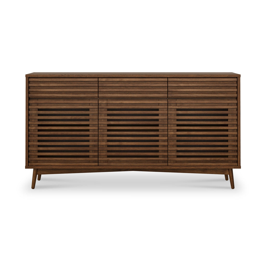 Kari Dark Oak 3 Door 3 Drawer Sideboard