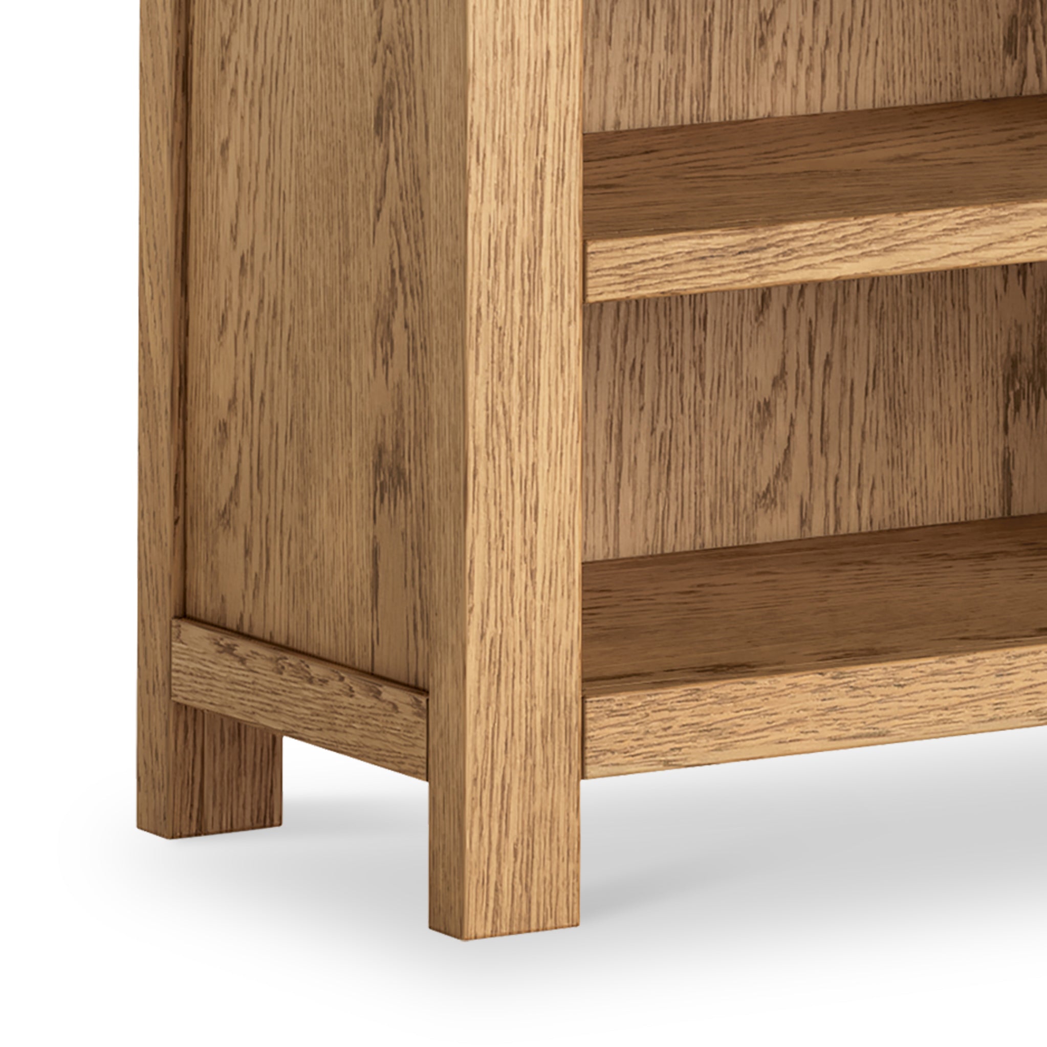 Penryn Oak Low Bookcase
