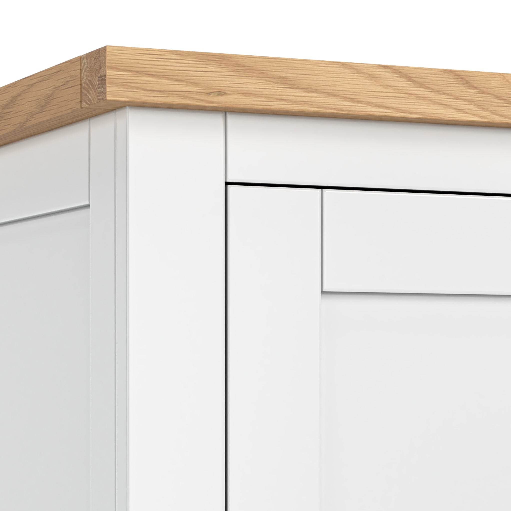 Farro XL Triple Wardrobe with 2 Drawers