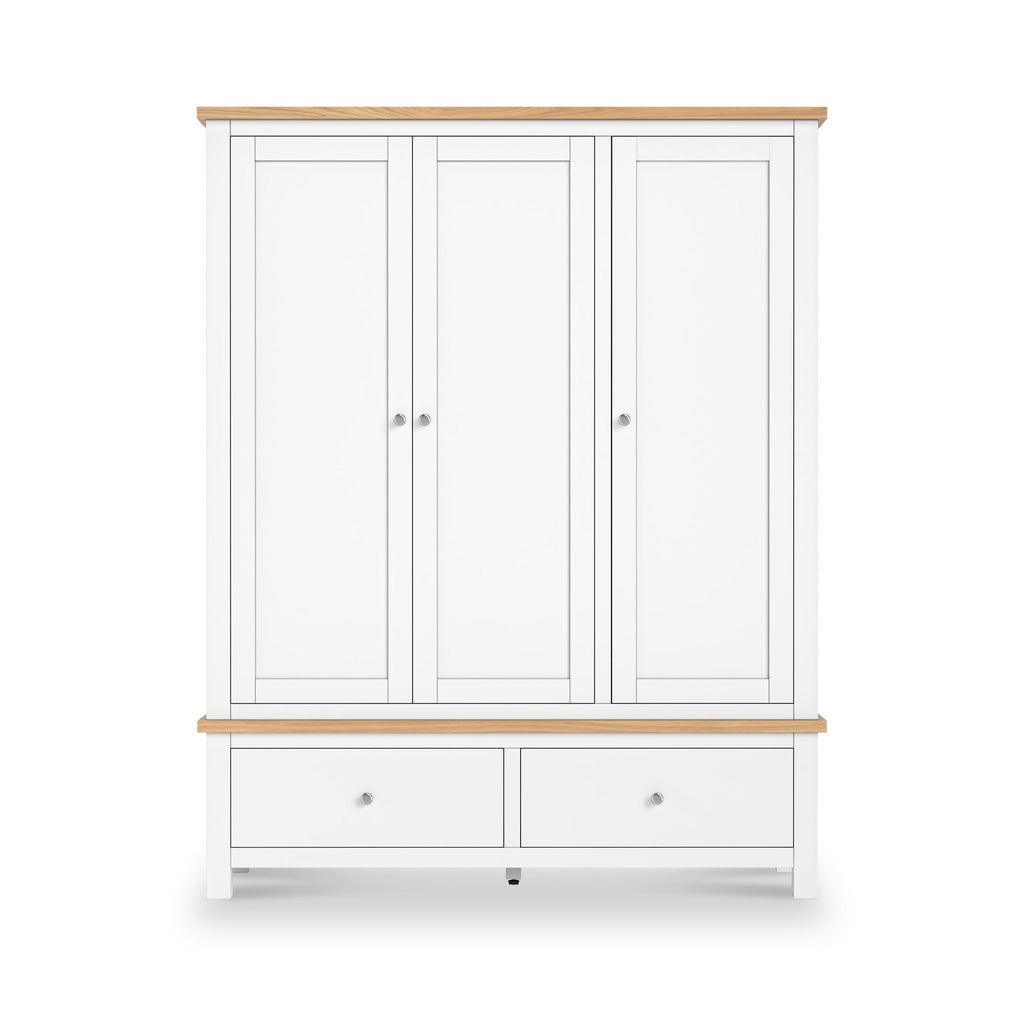 Farro XL Triple Wardrobe with 2 Drawers