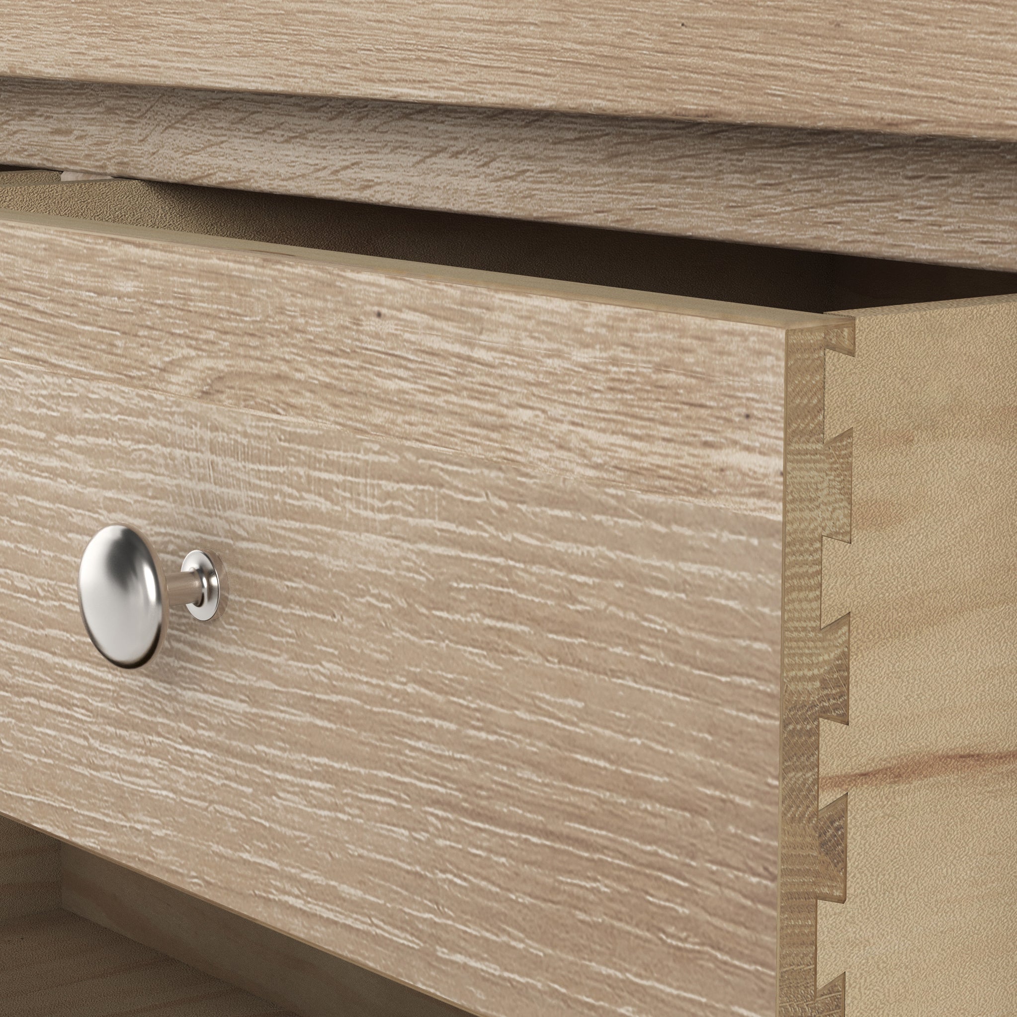Farro Washed Oak Small Sideboard