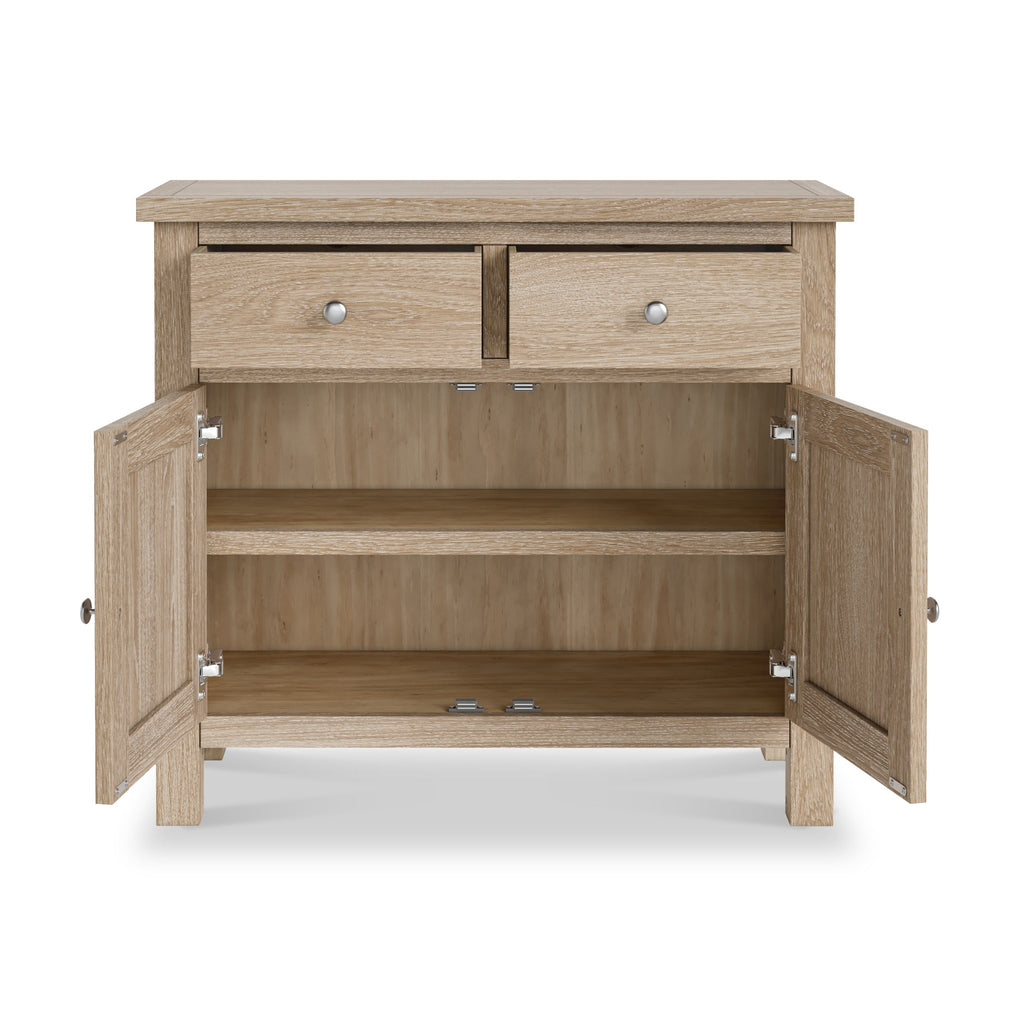 Farro Washed Oak Small Sideboard