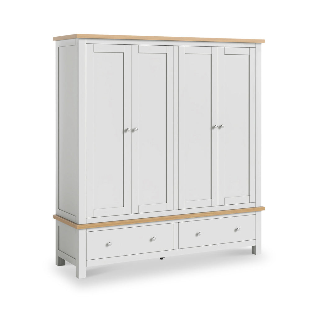 Farro 4 Door Wardrobe with 2 Drawers