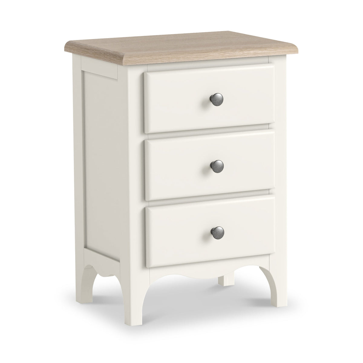 Celine 3 Drawer Bedside Table