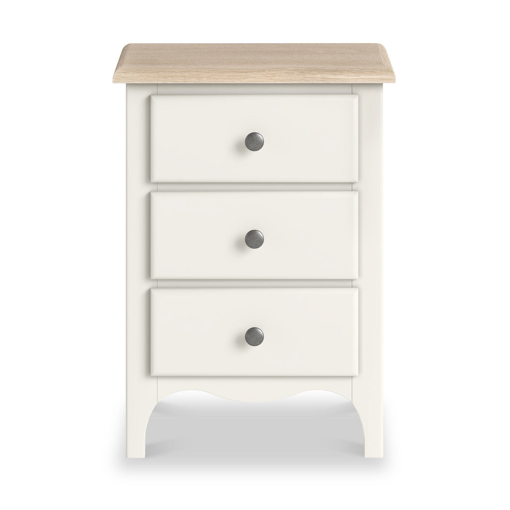 Celine 3 Drawer Bedside Table