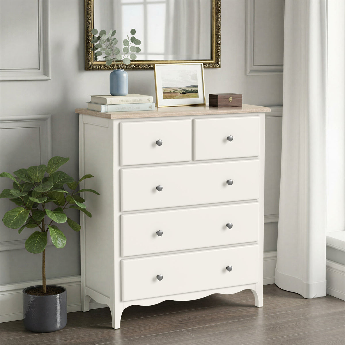 Celine 2 Over 3 Chest of Drawers