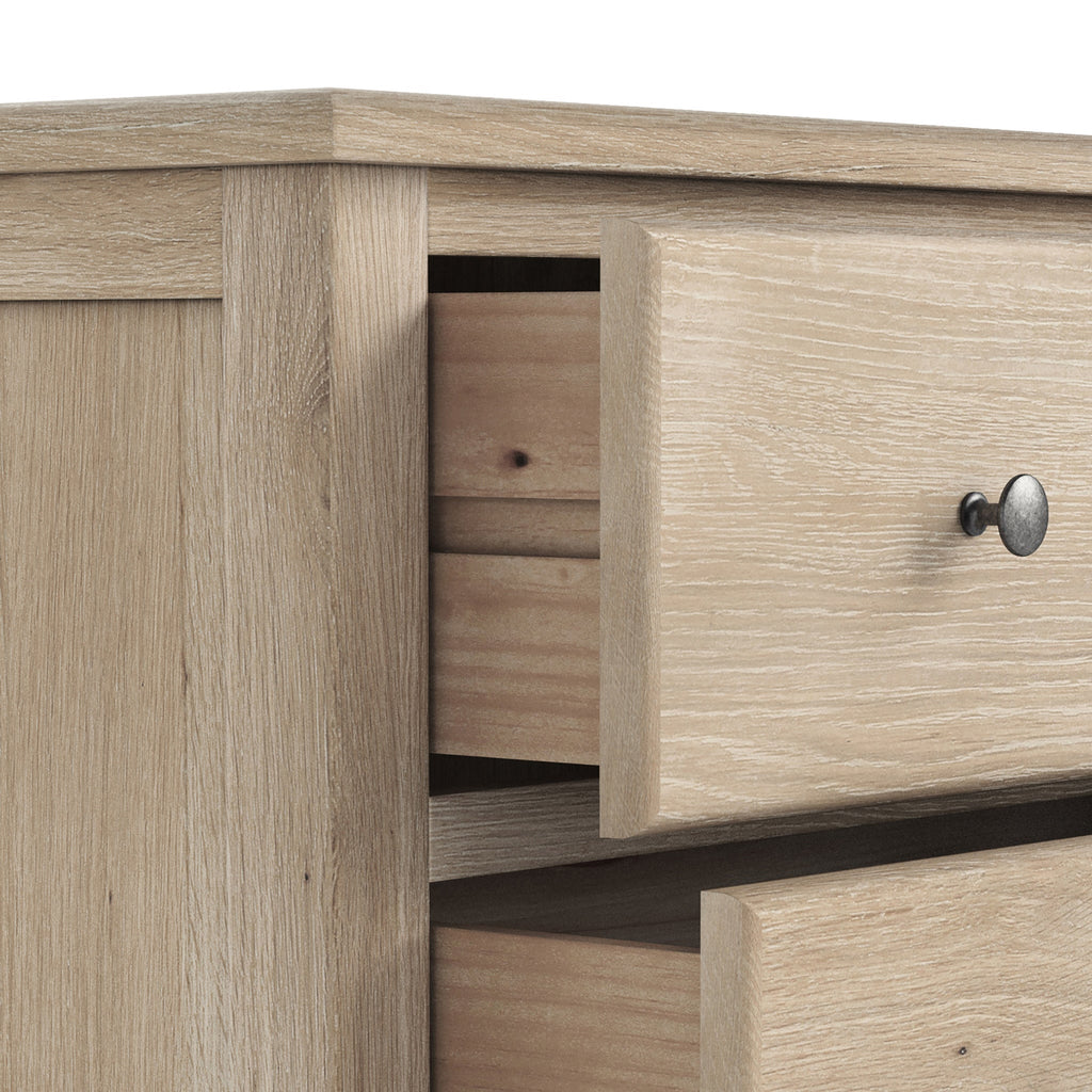 Celine Washed Oak 3 Drawer Chest