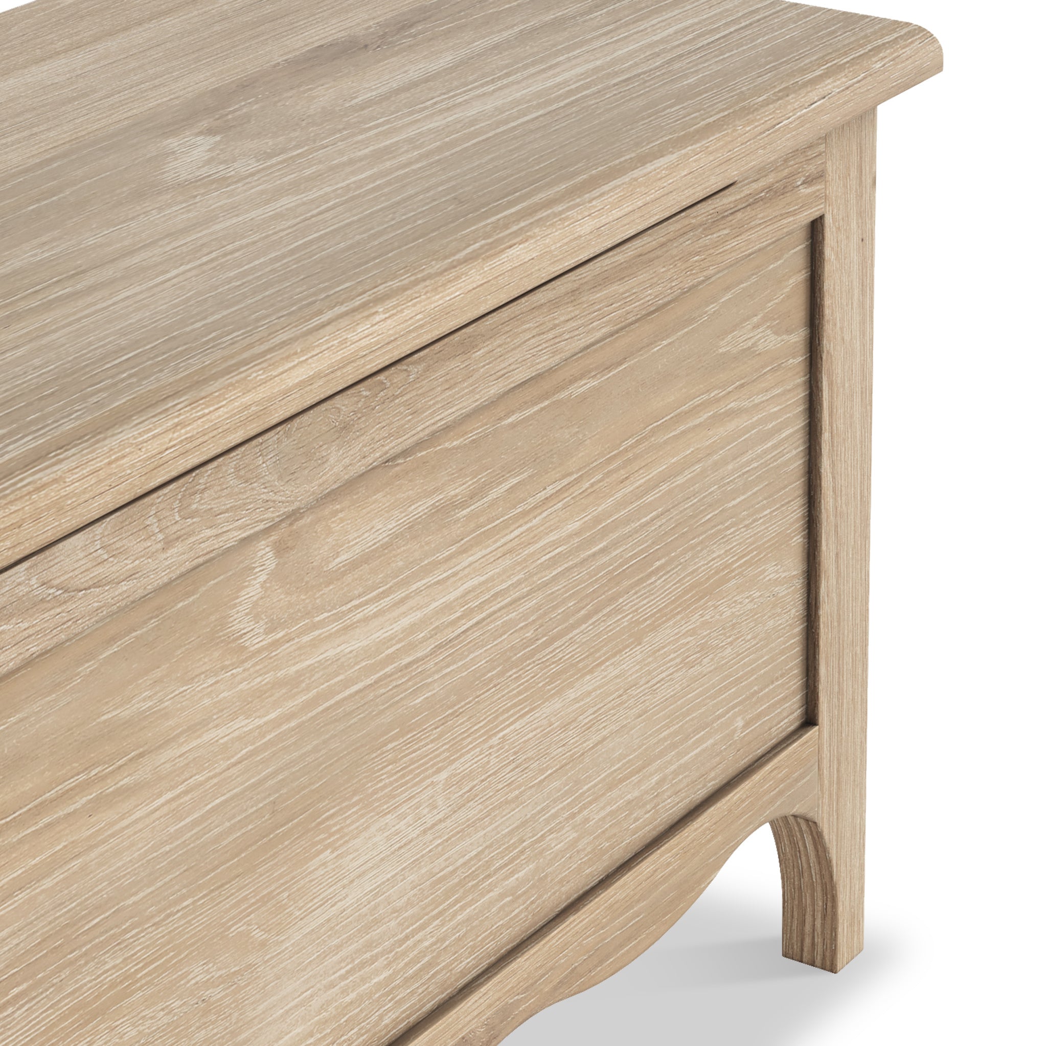 Celine Washed Oak Blanket Box