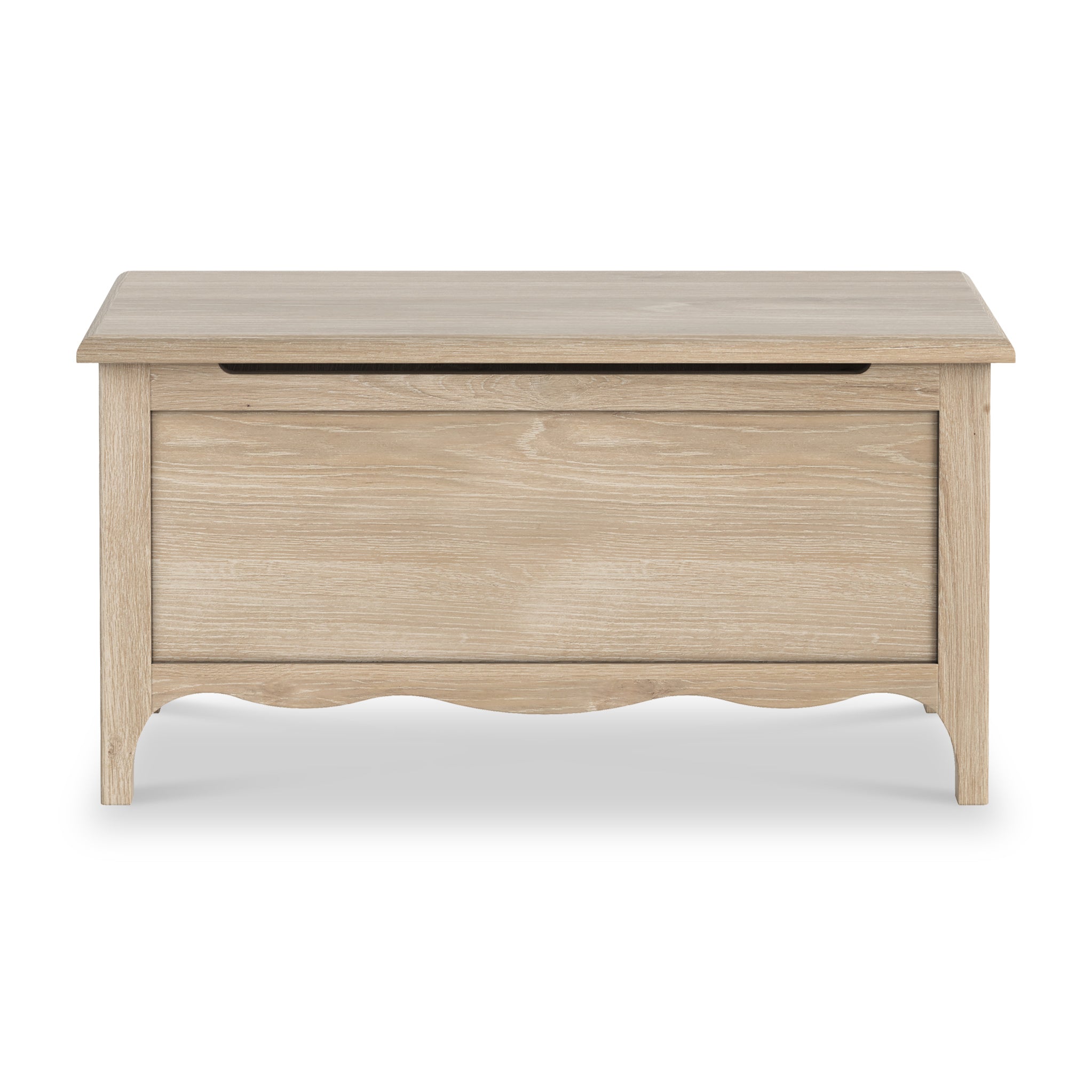 Celine Washed Oak Blanket Box