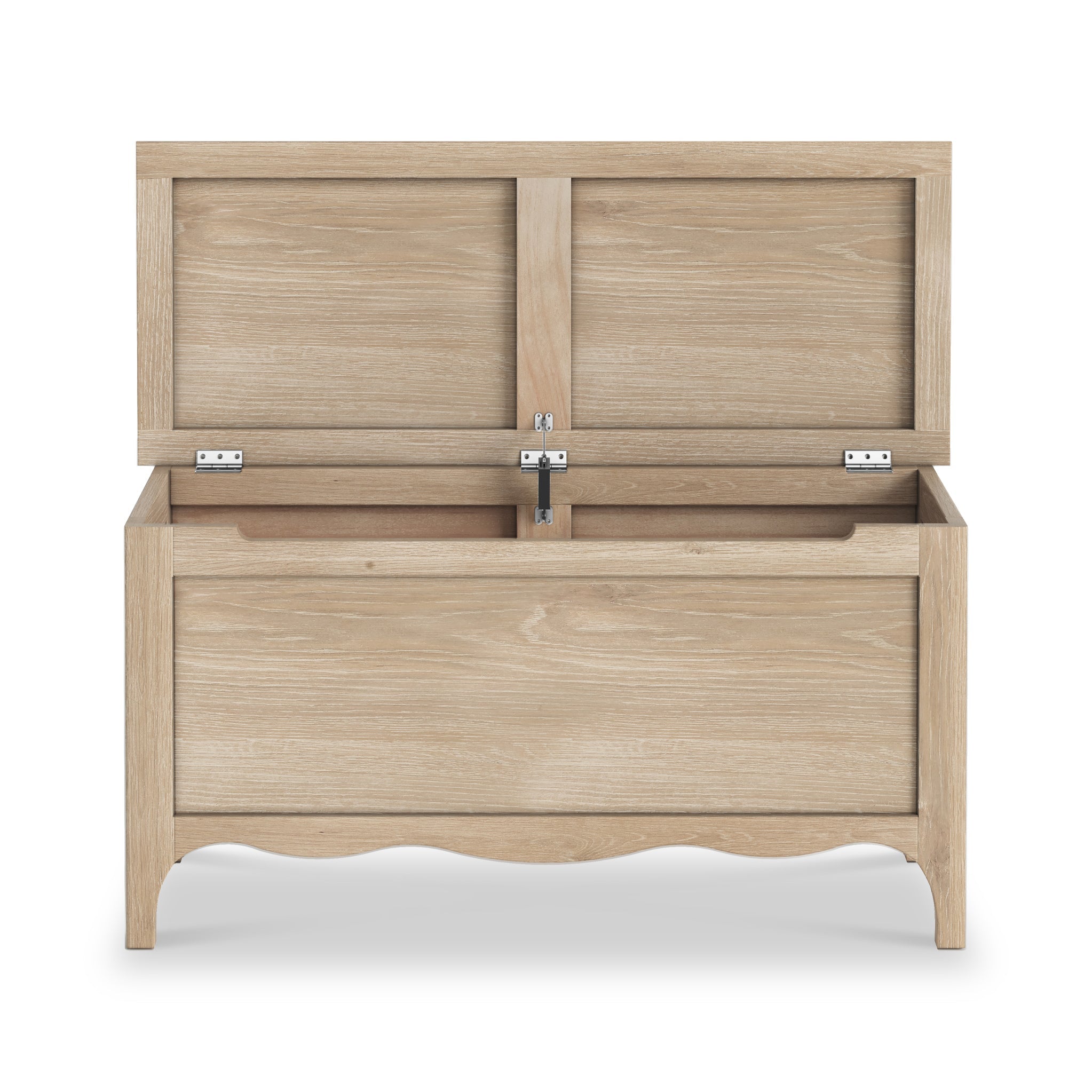 Celine Washed Oak Blanket Box