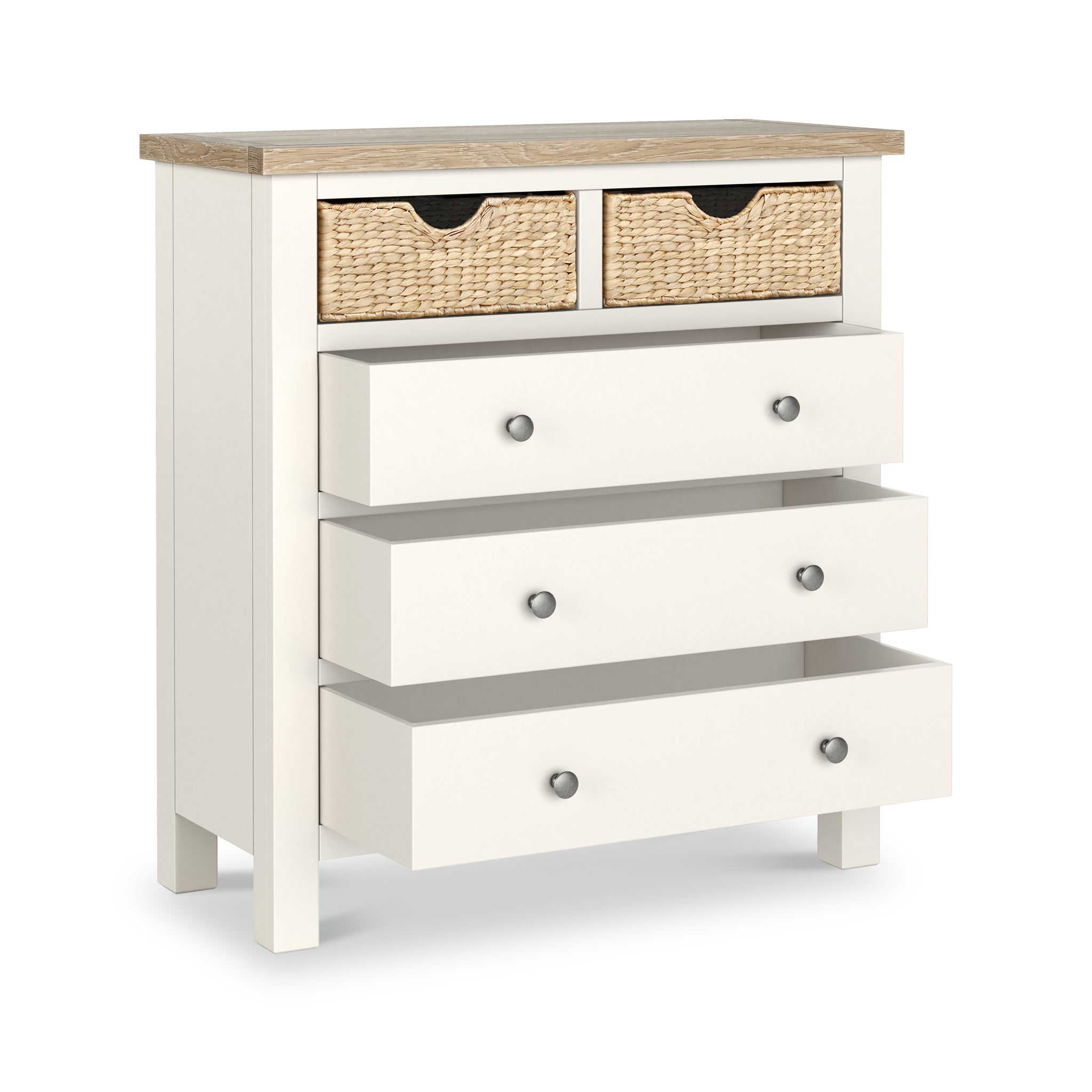 Farro Basket 2 Over 3 Drawer Chest