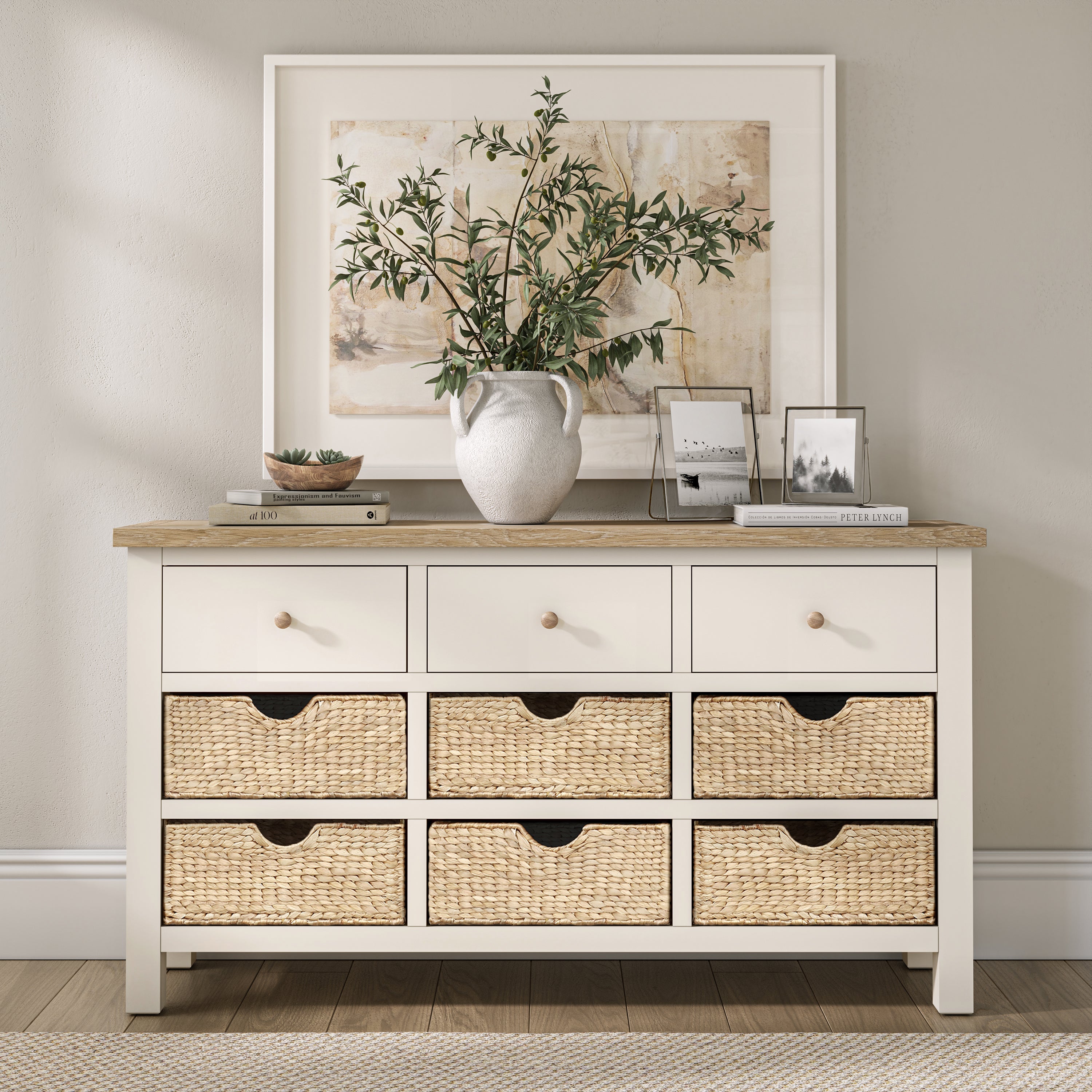 Farro Basket 9 Drawer Chest