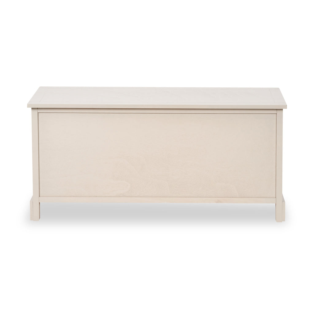 Devonshire Pine Storage Bench with Baskets