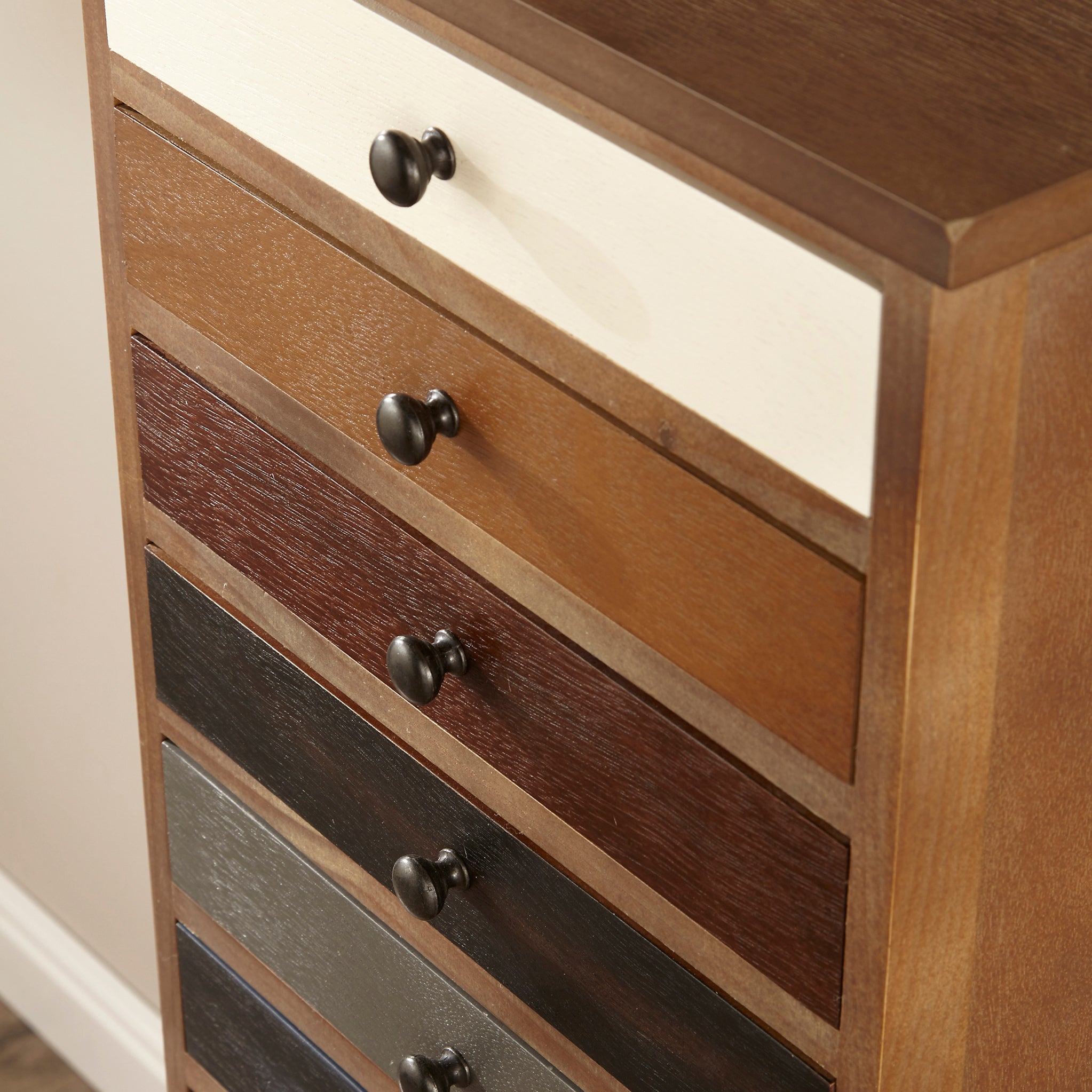 Loft Pine 13 Drawer Tallboy