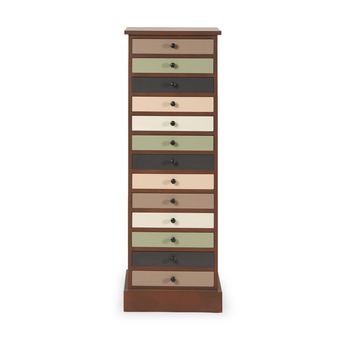 Loft Pine 13 Drawer Tallboy