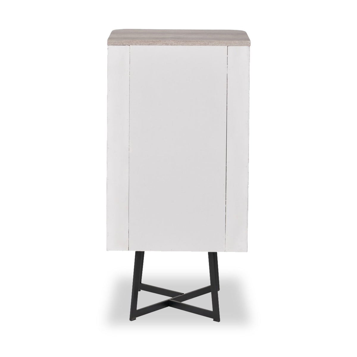 Ukiah Oak Effect 5 Drawer Tallboy