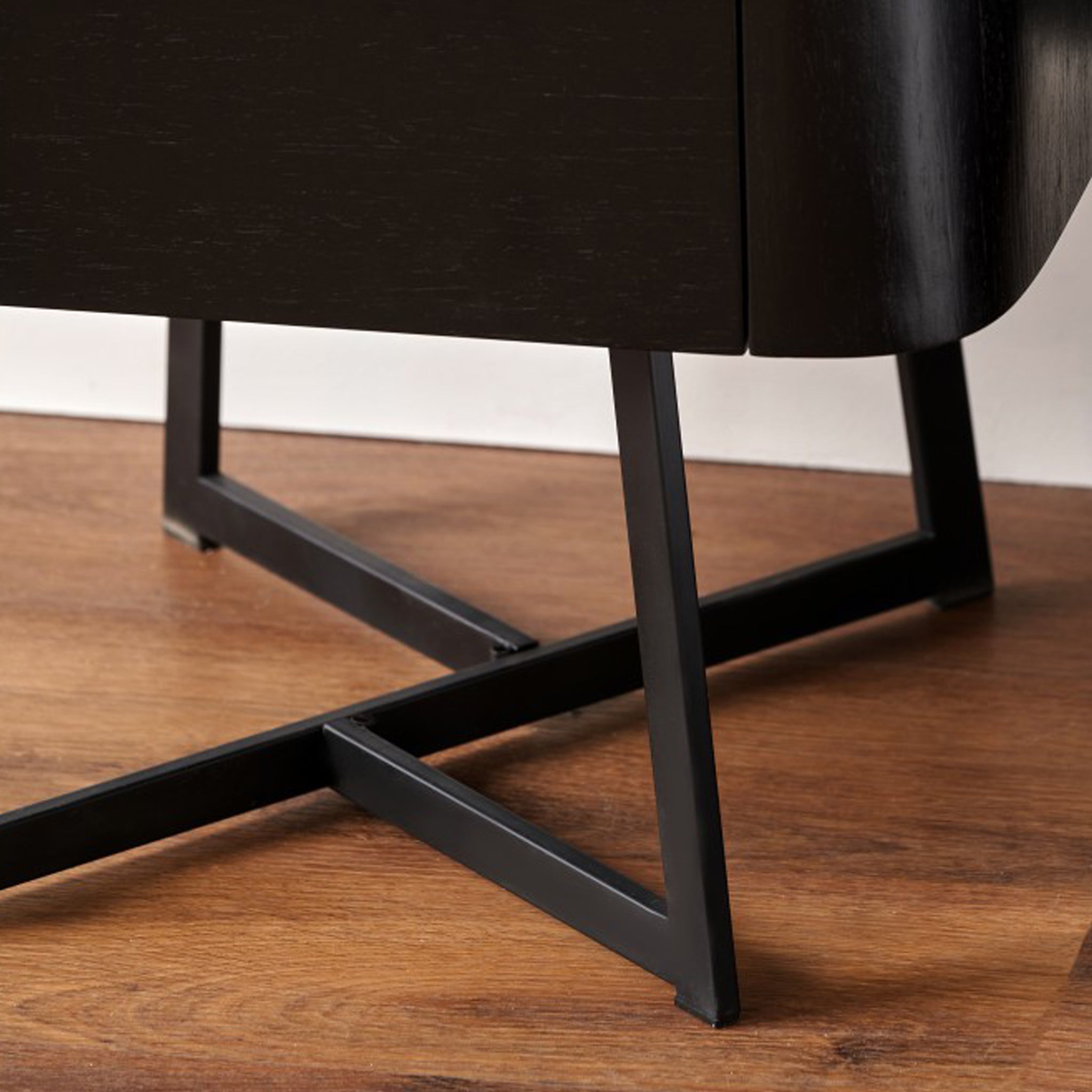 Ukiah Black Ash 5 Drawer Tallboy