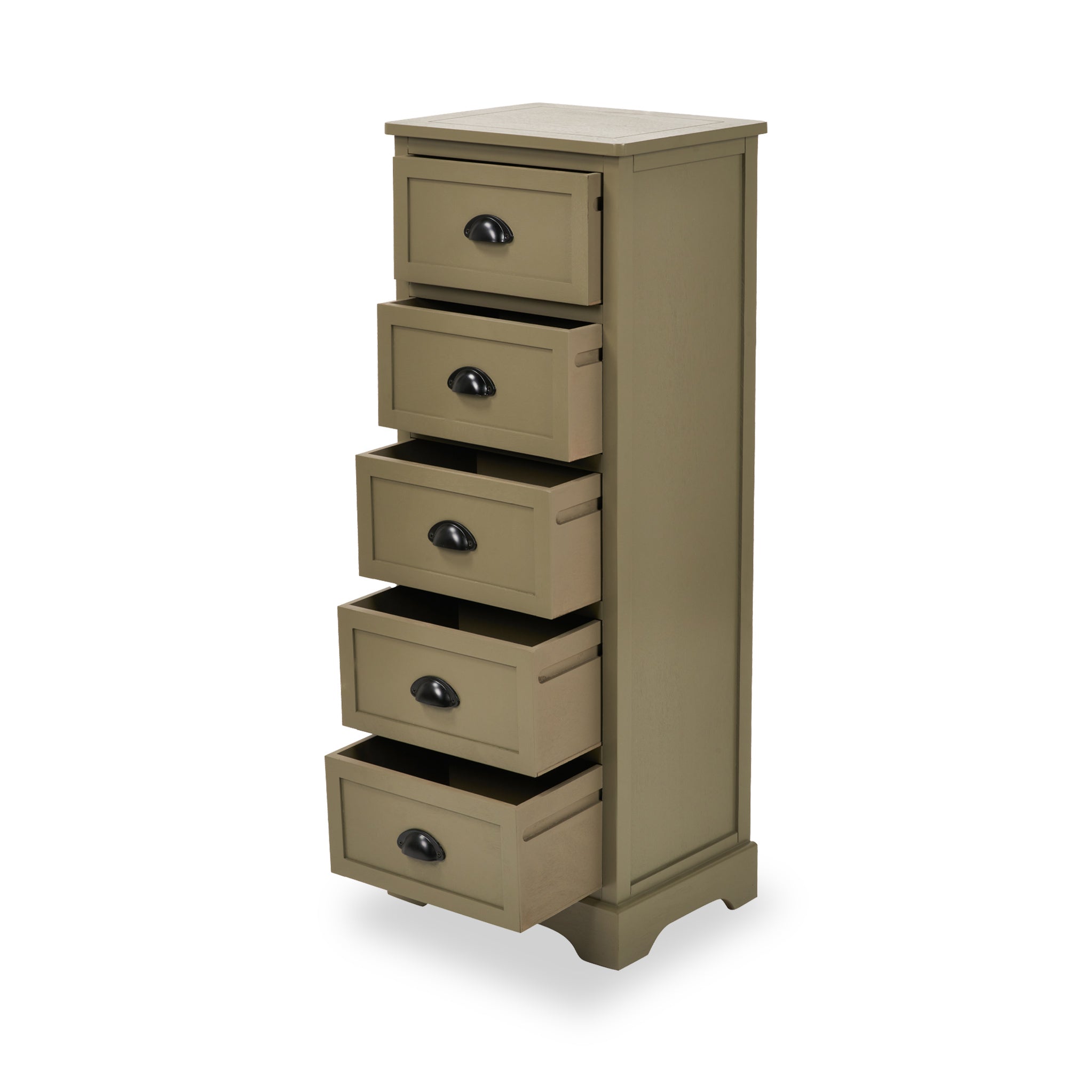 Croft Pine 5 Drawer Tallboy