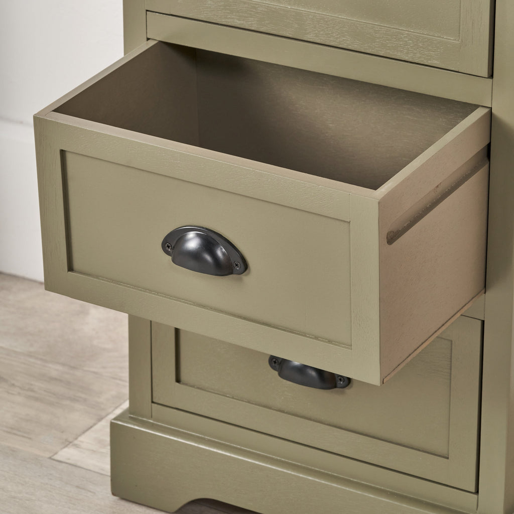 Croft Pine 5 Drawer Tallboy