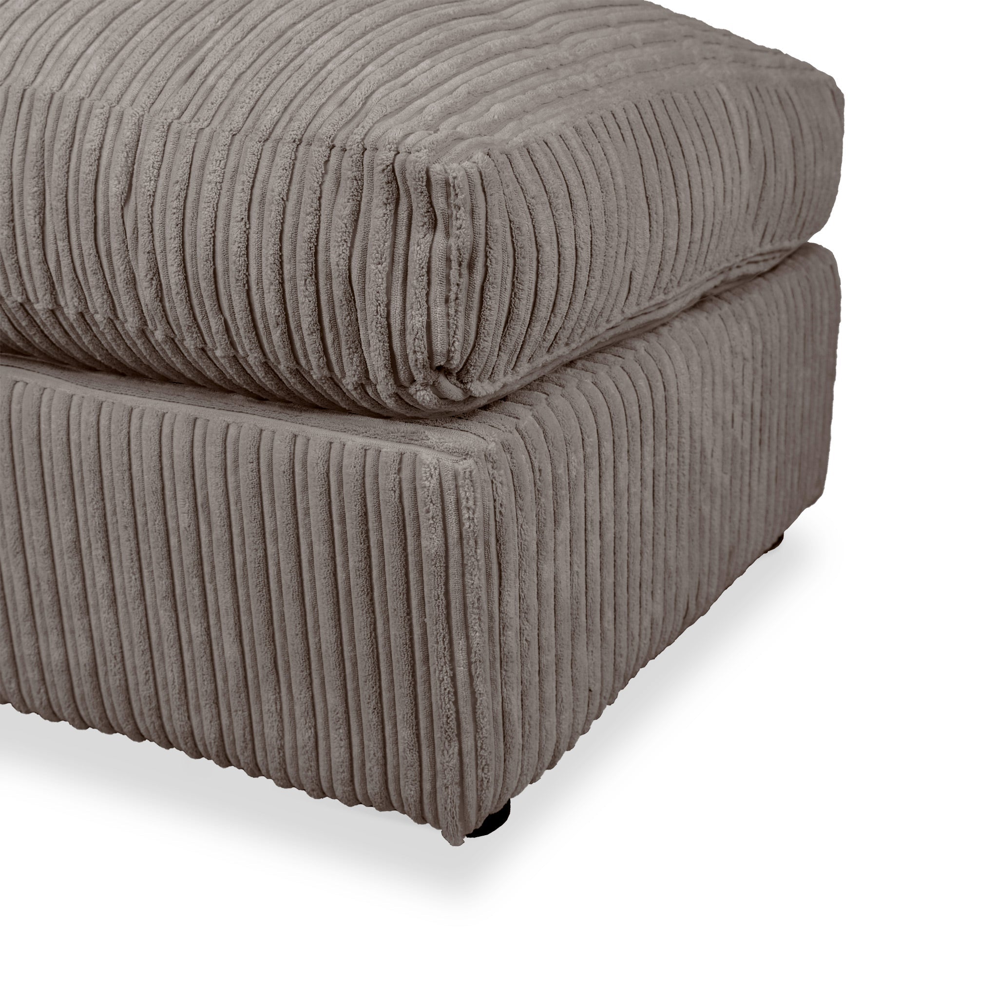 Bletchley Jumbo Cord Footstool