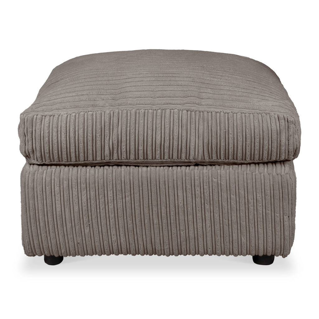 Bletchley Jumbo Cord Footstool