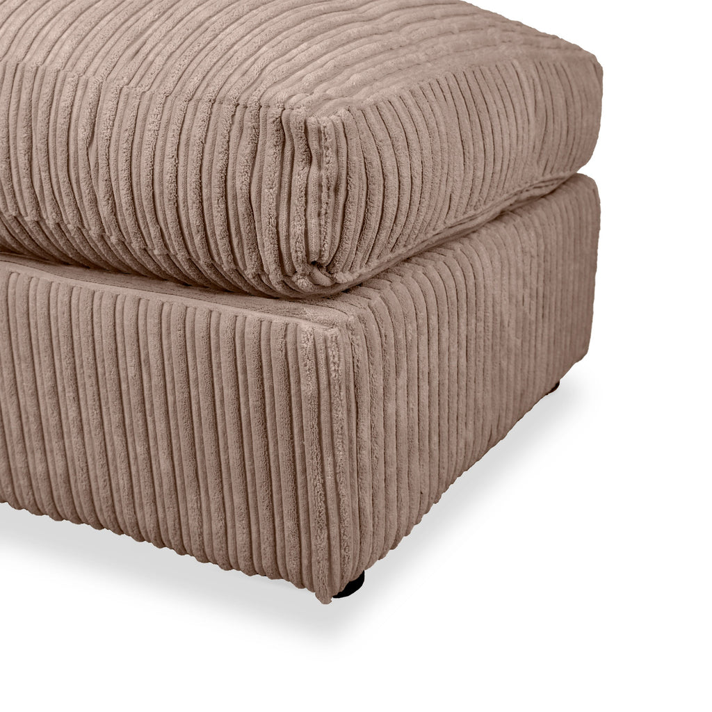 Bletchley Jumbo Cord Footstool